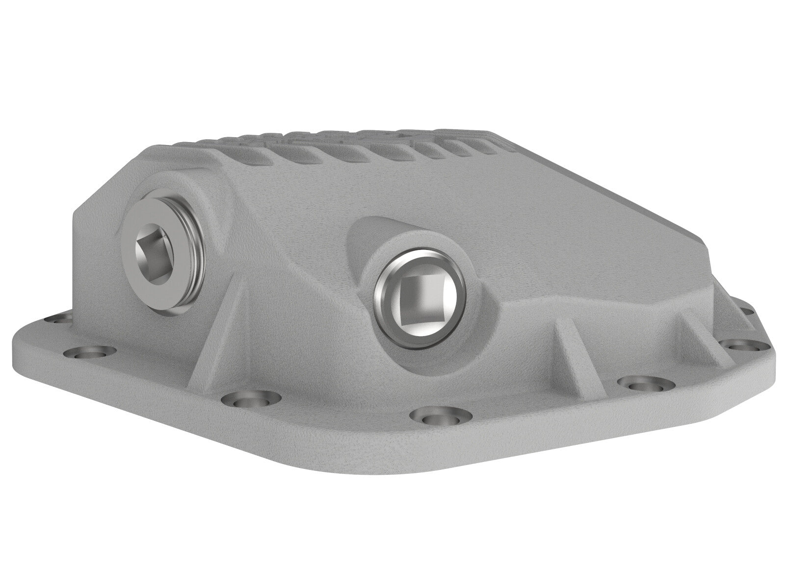 Street Series Rear Differential Cover Raw w/ Machined Fins Jeep Wrangler (Jl) 18-23 (Dana M200) aFe Power