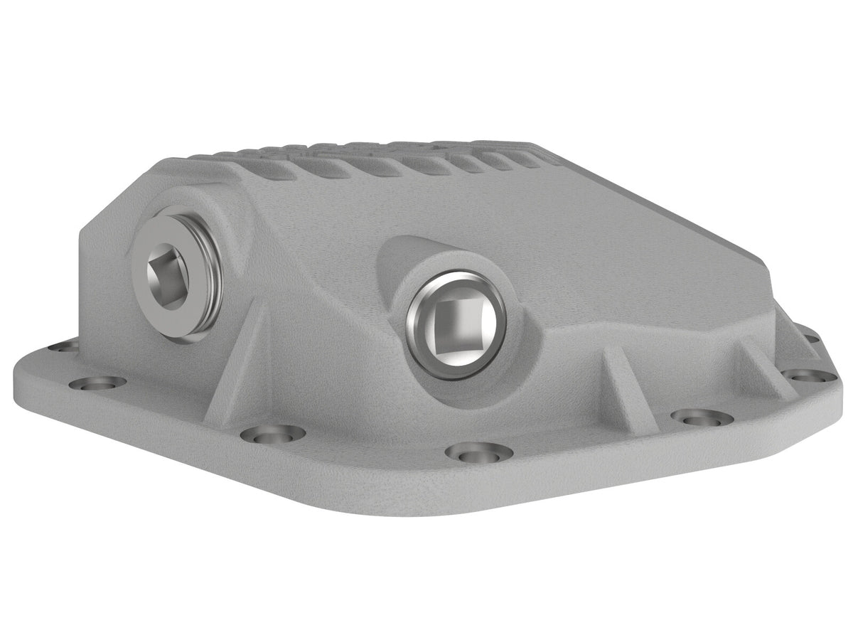 Street Series Rear Differential Cover Raw w/ Machined Fins Jeep Wrangler (Jl) 18-23 (Dana M200) aFe Power