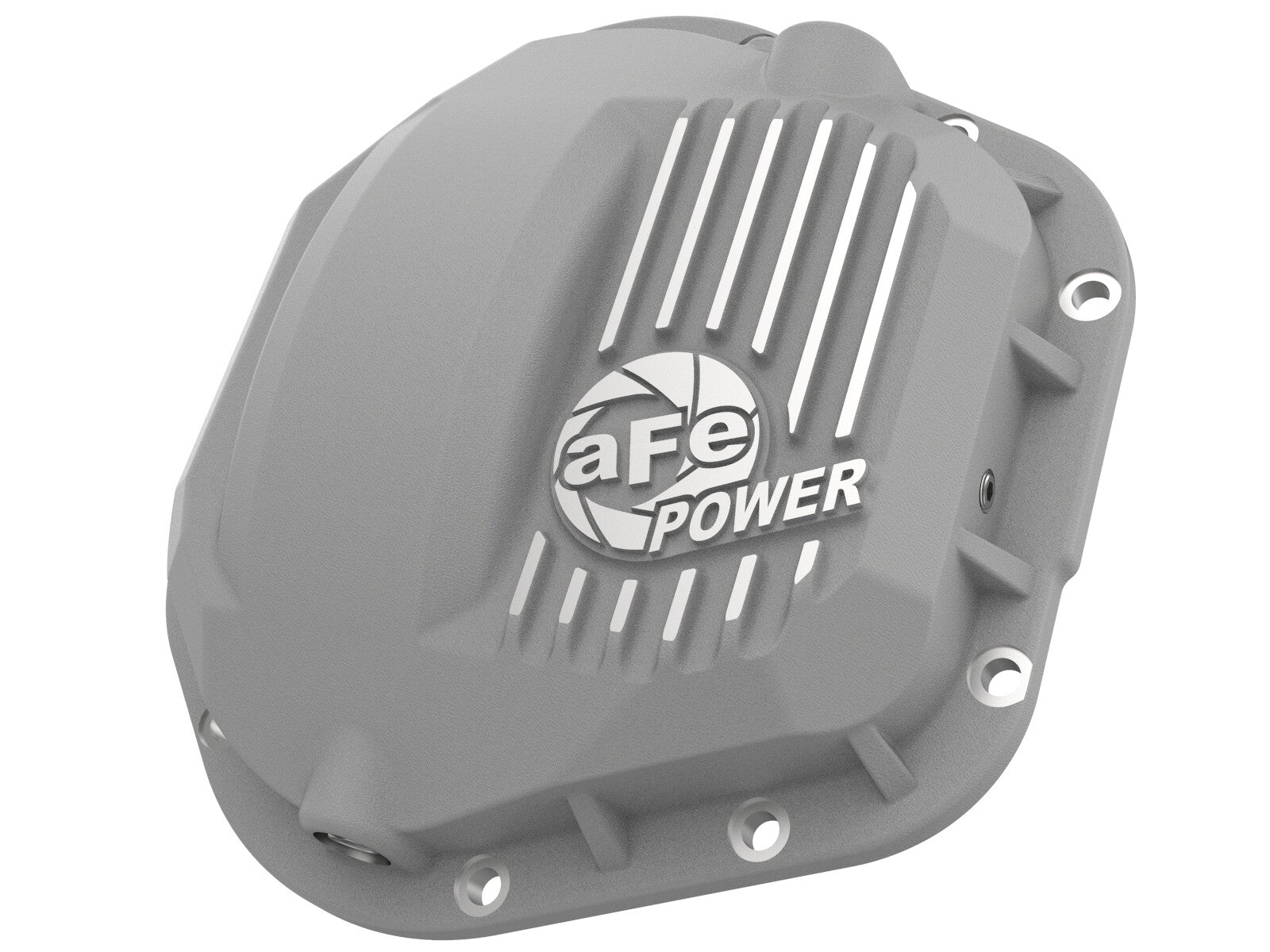 Street Series Dana 60 Front Differential Cover Raw w/ Machined Fins Ford F-250/F-350 99-23 (Dana 50 / Dana 60 / Dana 61 Axles) aFe Power