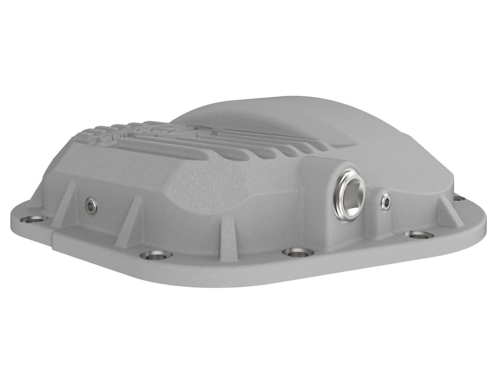 Street Series Dana 60 Front Differential Cover Raw w/ Machined Fins Ford F-250/F-350 99-23 (Dana 50 / Dana 60 / Dana 61 Axles) aFe Power