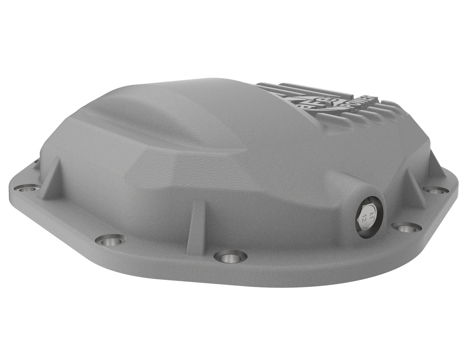 Street Series Dana 60 Front Differential Cover Raw w/ Machined Fins Ford F-250/F-350 99-23 (Dana 50 / Dana 60 / Dana 61 Axles) aFe Power