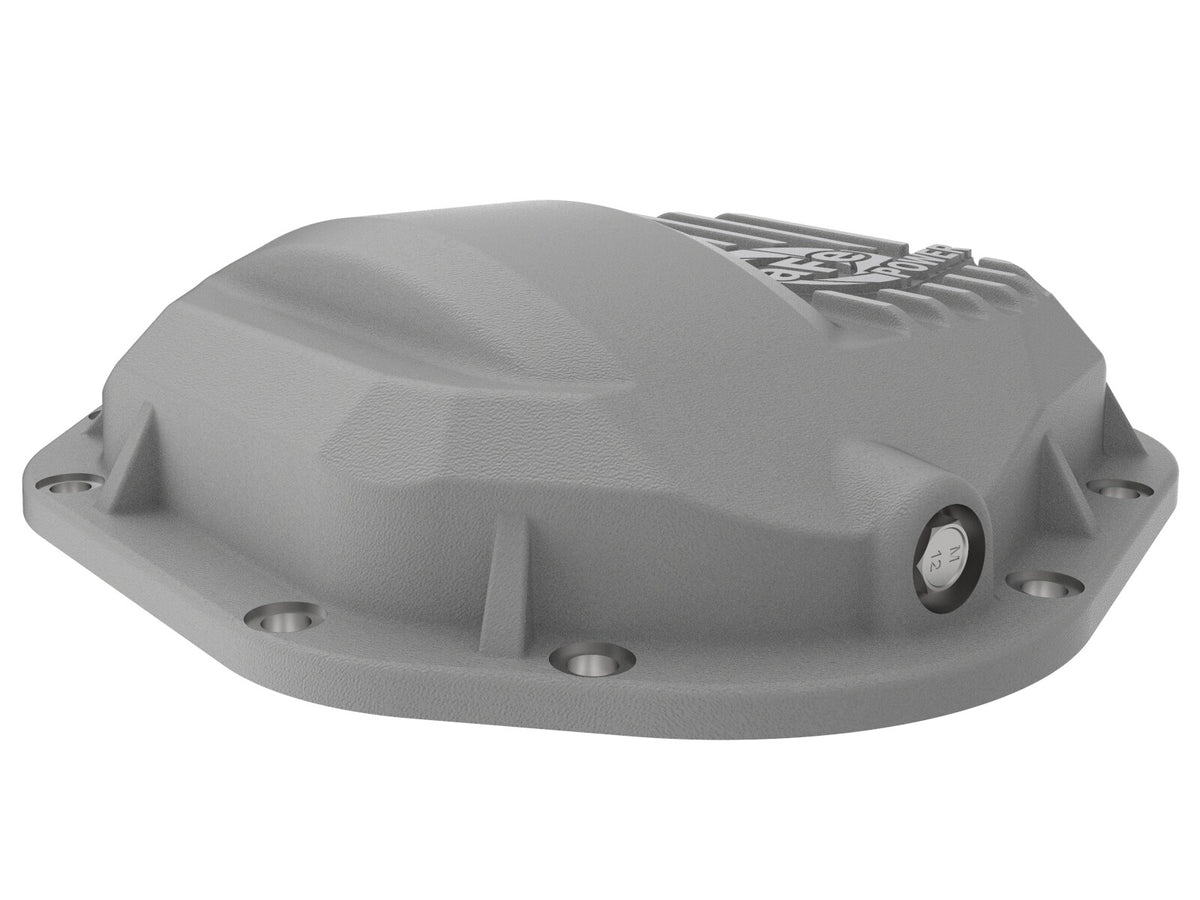 Street Series Dana 60 Front Differential Cover Raw w/ Machined Fins Ford F-250/F-350 99-23 (Dana 50 / Dana 60 / Dana 61 Axles) aFe Power