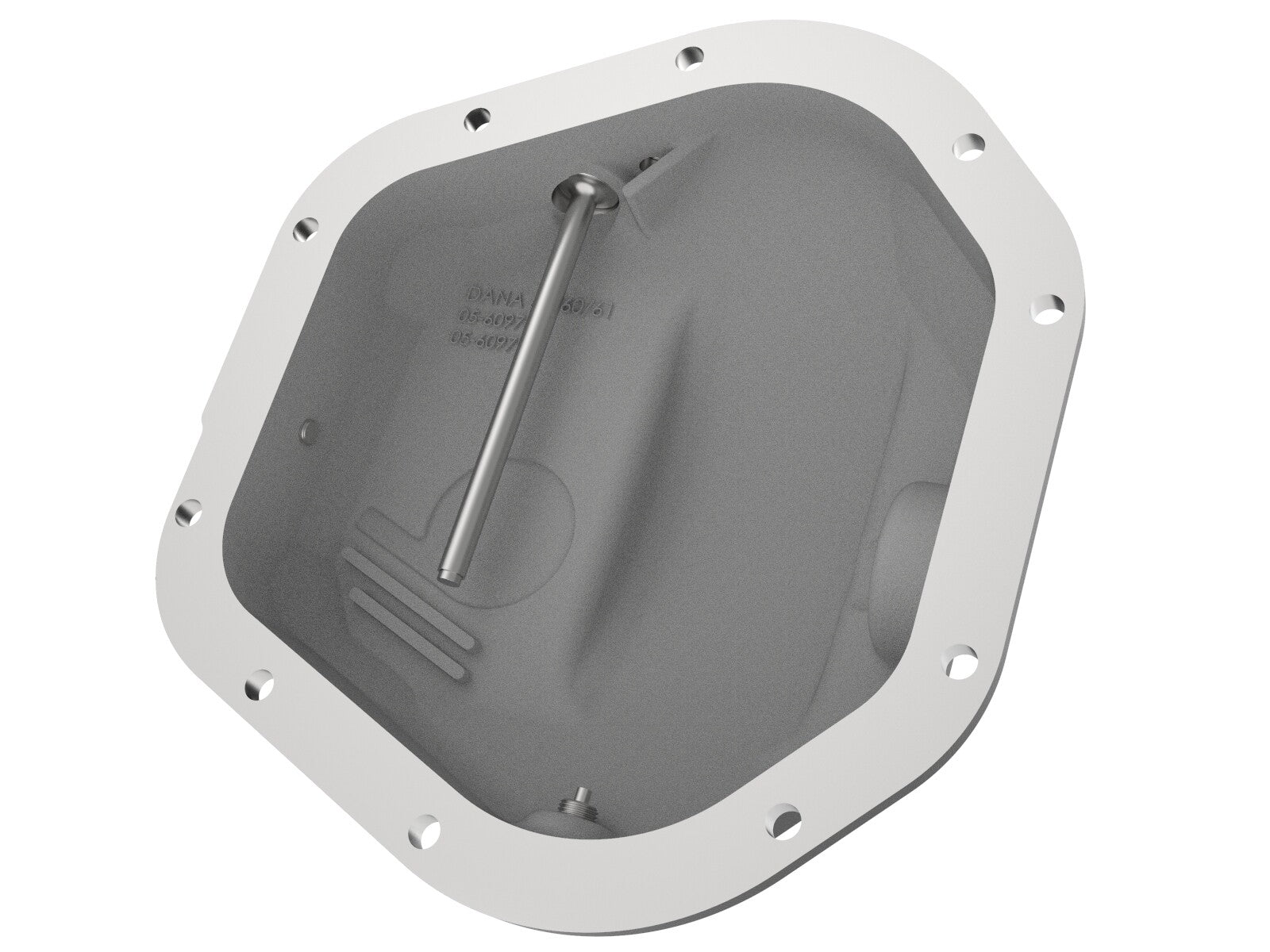 Pro Series Dana 60 Front Differential Cover Black w/ Machined Fins Ford F-250/F-350 99-23 (Dana 50 / Dana 60 / Dana 61 Axles) aFe Power