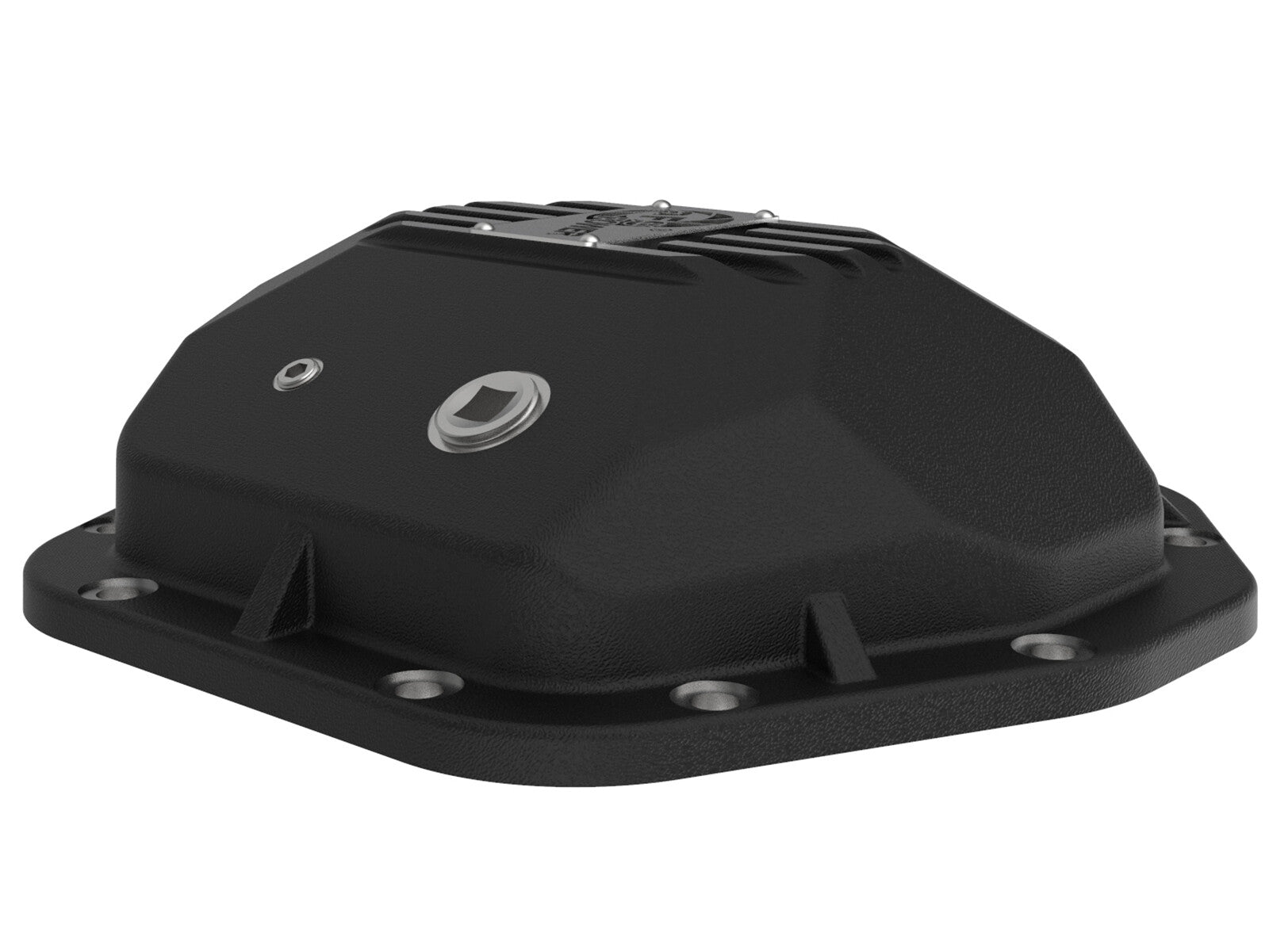Pro Series Dana 44 Rear Differential Cover Black w/ Machined Fins Jeep Wrangler (TJ/JK) 97-18 aFe Power