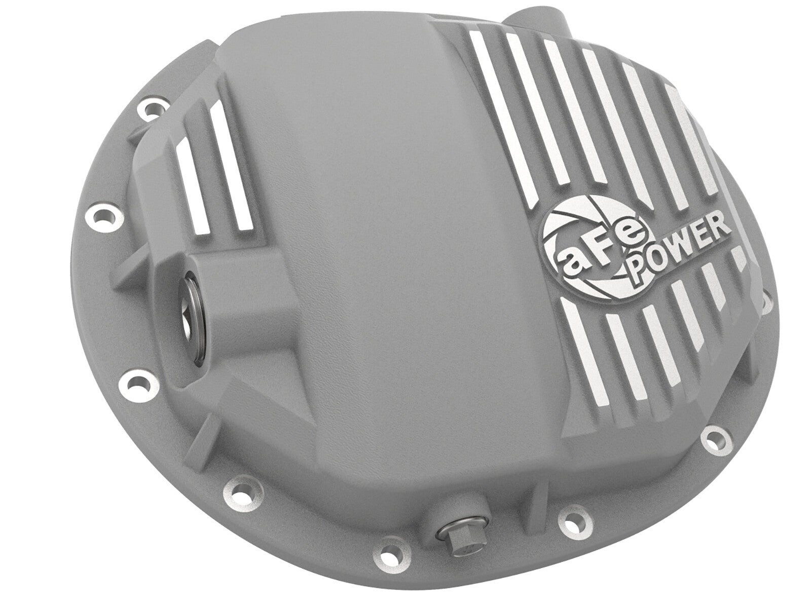 Street Series Aam 9.5/9.76 Rear Differential Cover Raw w/ Machined Fins GM Silverado/Sierra 1500 14-23 (Aam 9.5/9.76) aFe Power