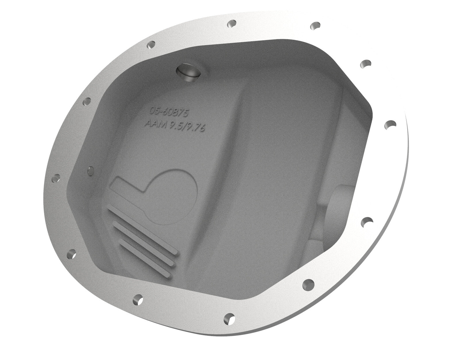 Street Series Aam 9.5/9.76 Rear Differential Cover Raw w/ Machined Fins GM Silverado/Sierra 1500 14-23 (Aam 9.5/9.76) aFe Power