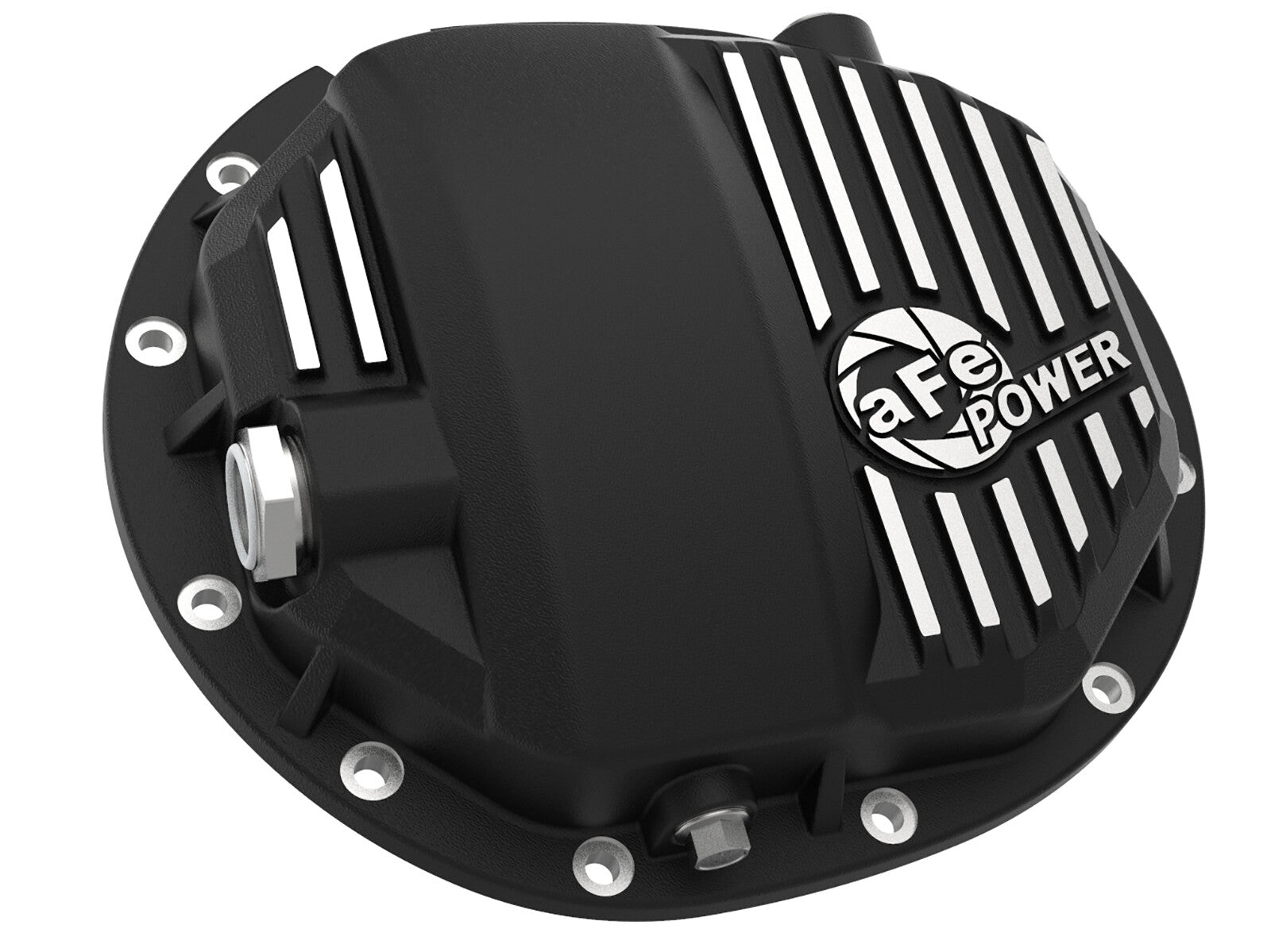 Pro Series Aam 9.5/9.76 Rear Differential Cover Black w/ Machined Fins GM Silverado/Sierra 1500 14-23 (Aam 9.5/9.76) aFe Power