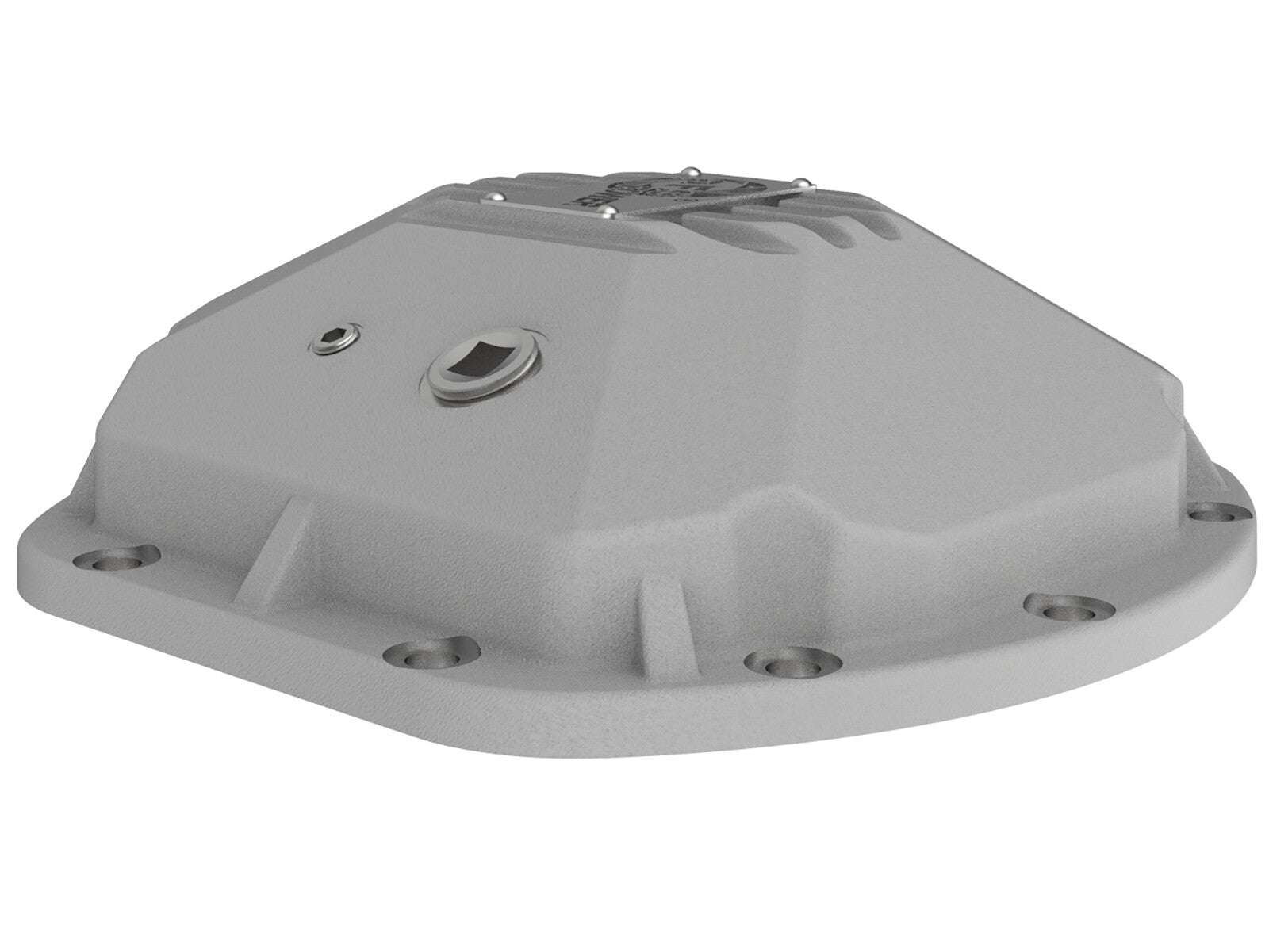 Street Series Dana 30 Front Differential Cover Raw w/ Machined Fins Jeep Wrangler (TJ/JK) 97-18 aFe Power