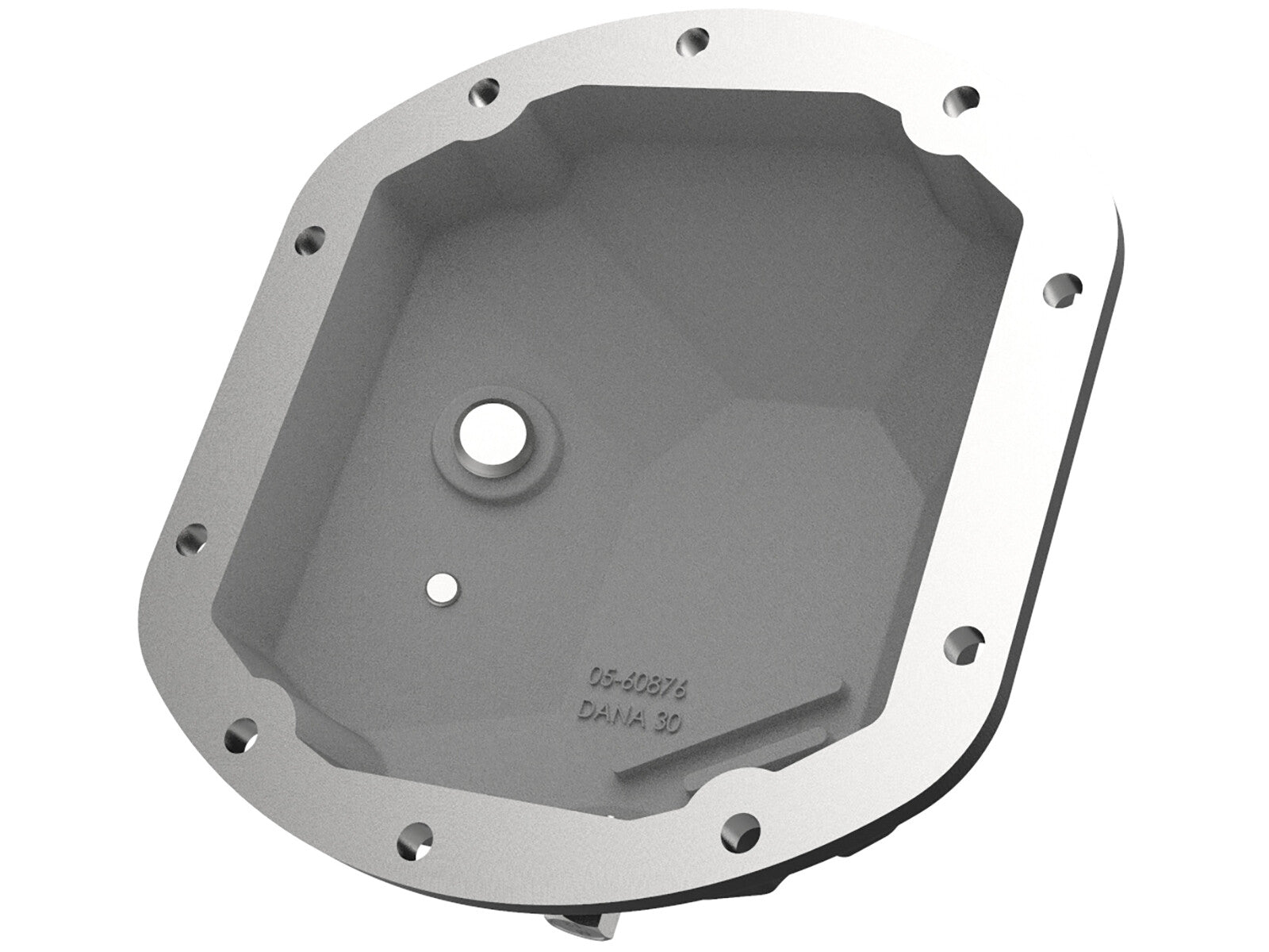 Pro Series Dana 30 Front Differential Cover Black w/ Machined Fins Jeep Wrangler (TJ/JK) 97-18 aFe Power
