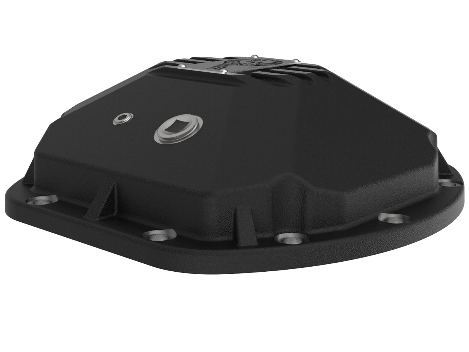 Pro Series Dana 30 Front Differential Cover Black w/ Machined Fins Jeep Wrangler (TJ/JK) 97-18 aFe Power