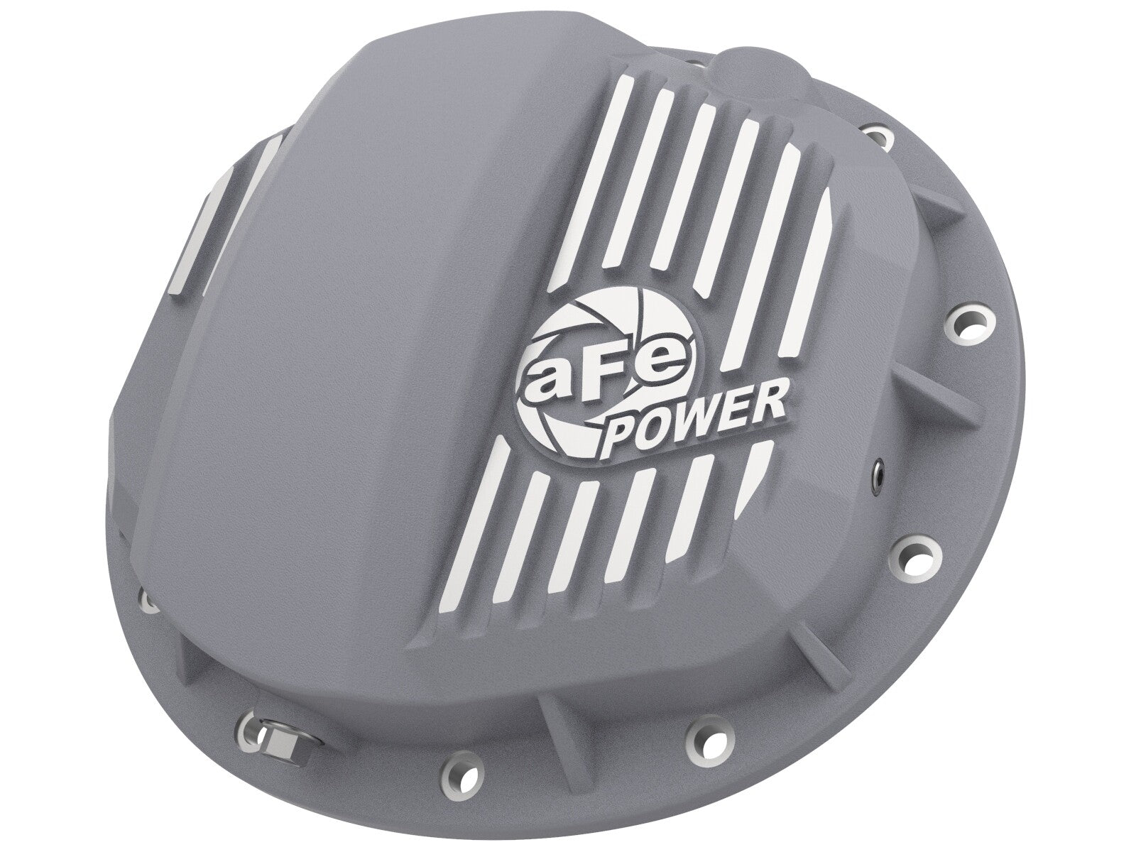 Street Series Rear Differential Cover Raw w/ Machined Fins GM Gas Trucks/SUVs 19-26 (Gmch 9.5) aFe Power