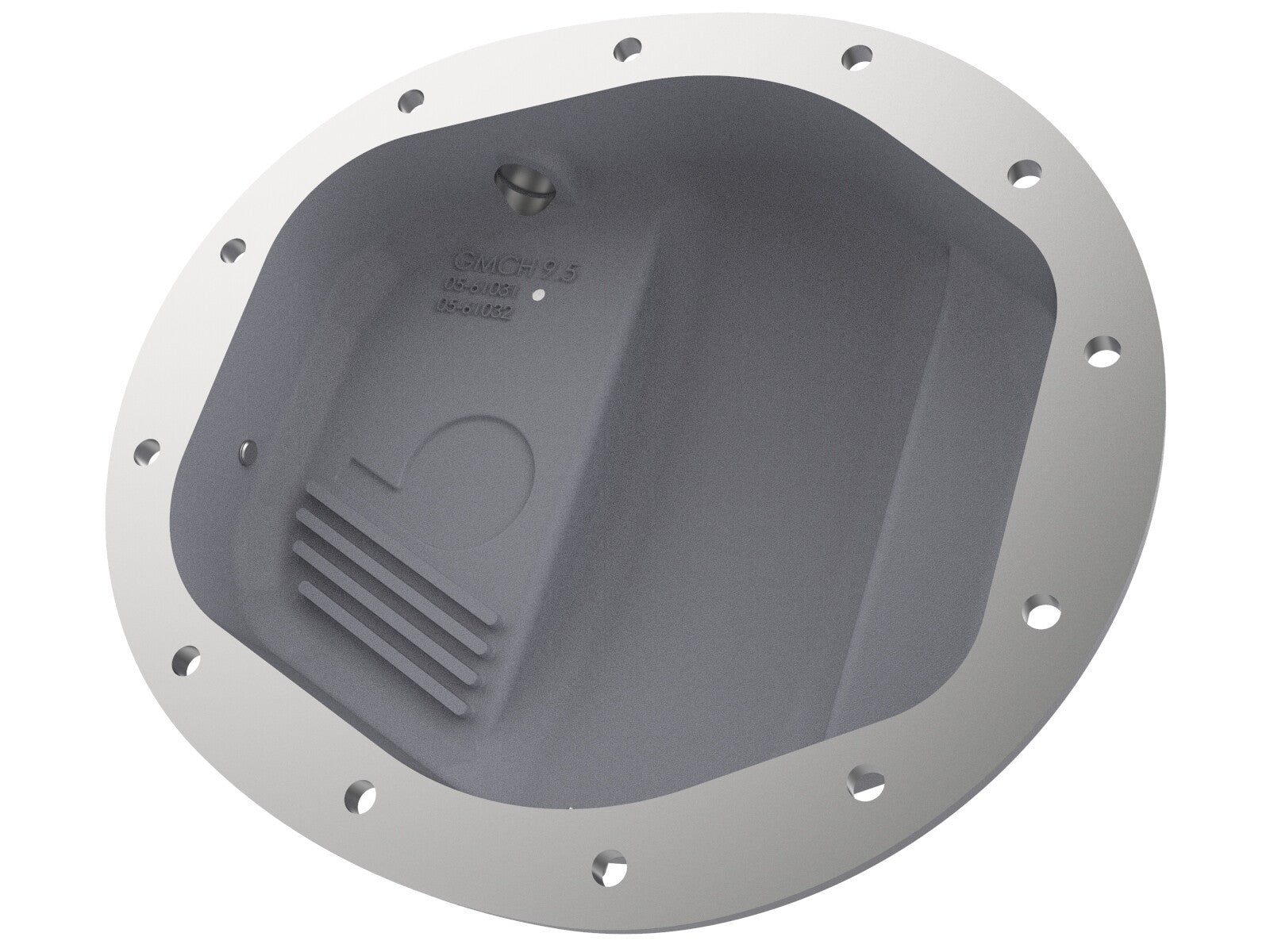 Street Series Rear Differential Cover Raw w/ Machined Fins GM Gas Trucks/SUVs 19-26 (Gmch 9.5) aFe Power