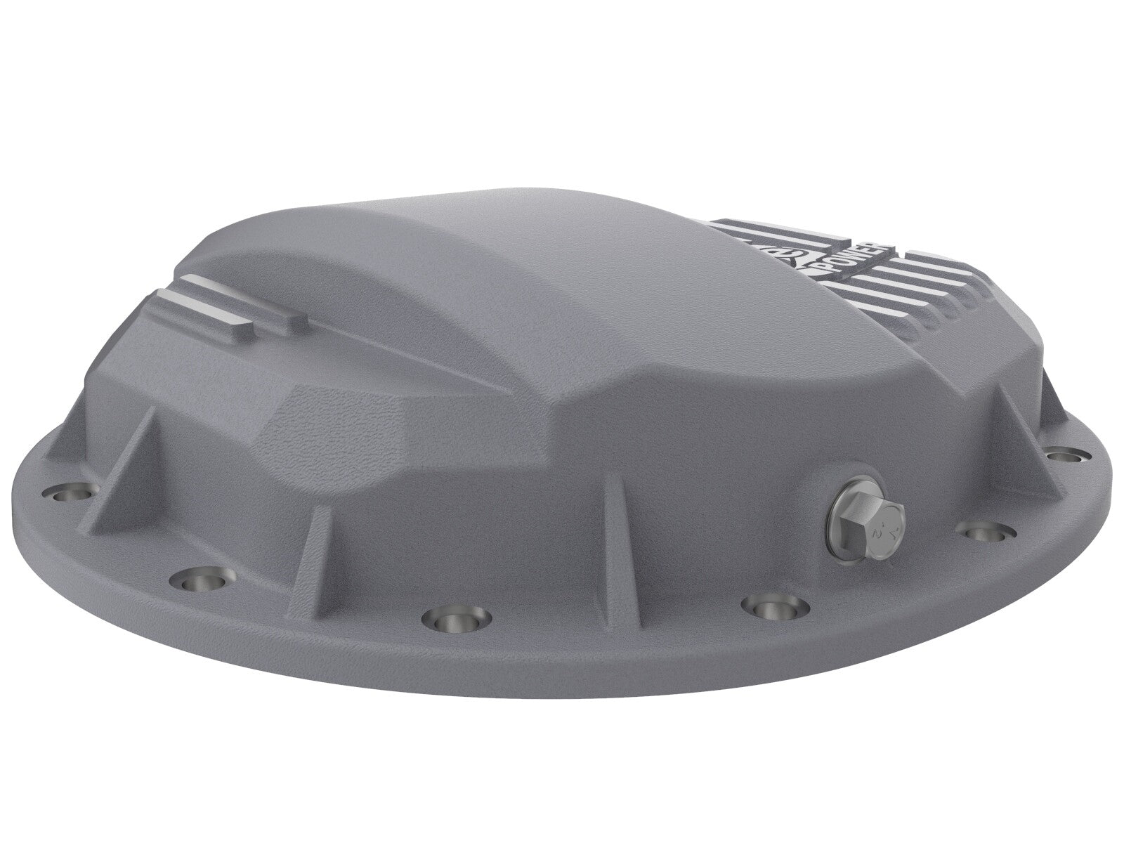Street Series Rear Differential Cover Raw w/ Machined Fins GM Gas Trucks/SUVs 19-26 (Gmch 9.5) aFe Power