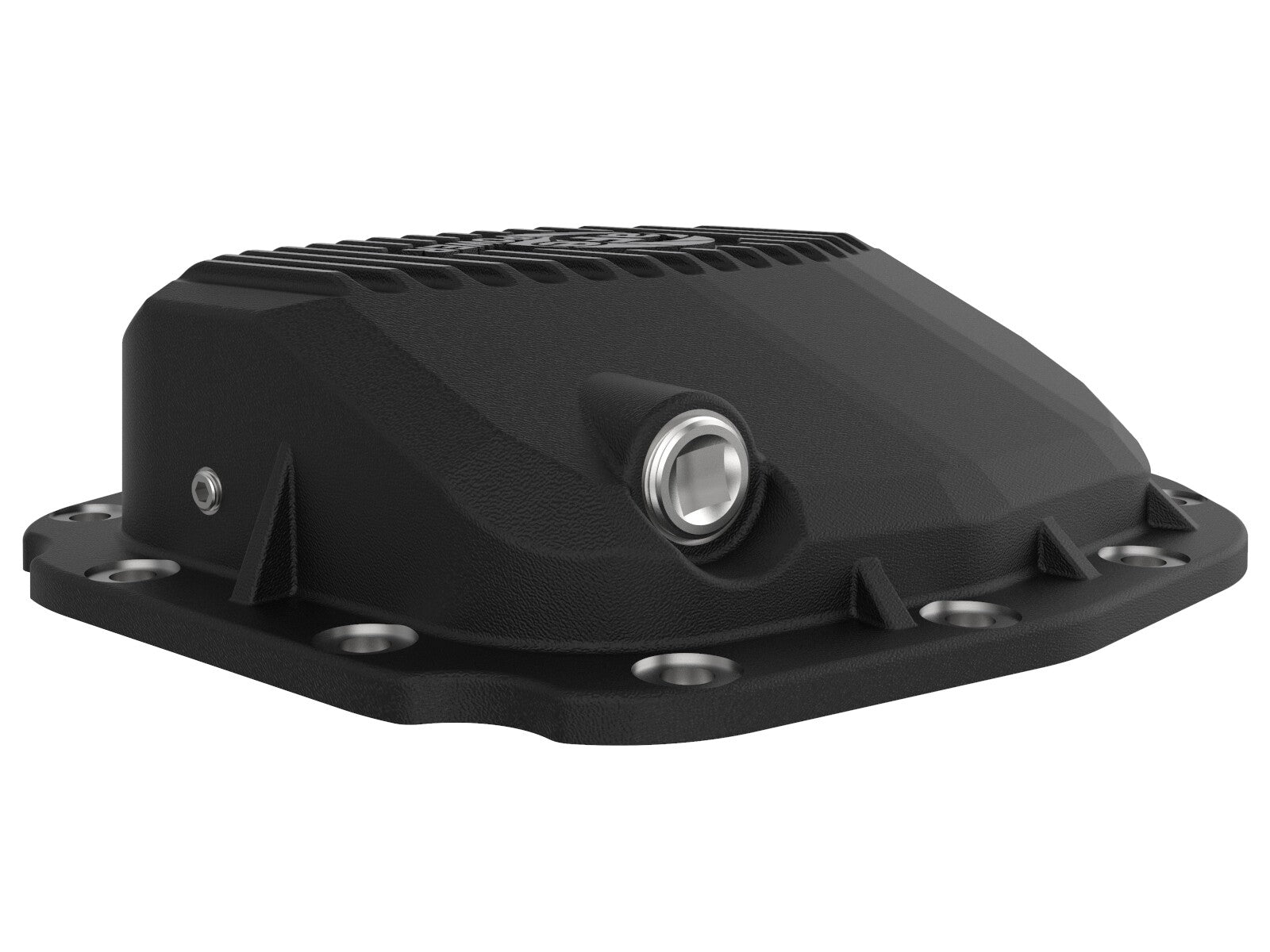 Pro Series Rear Differential Cover Black w/ Machined Fins Ford F-150 15-23 (Super 8.8-12) aFe Power
