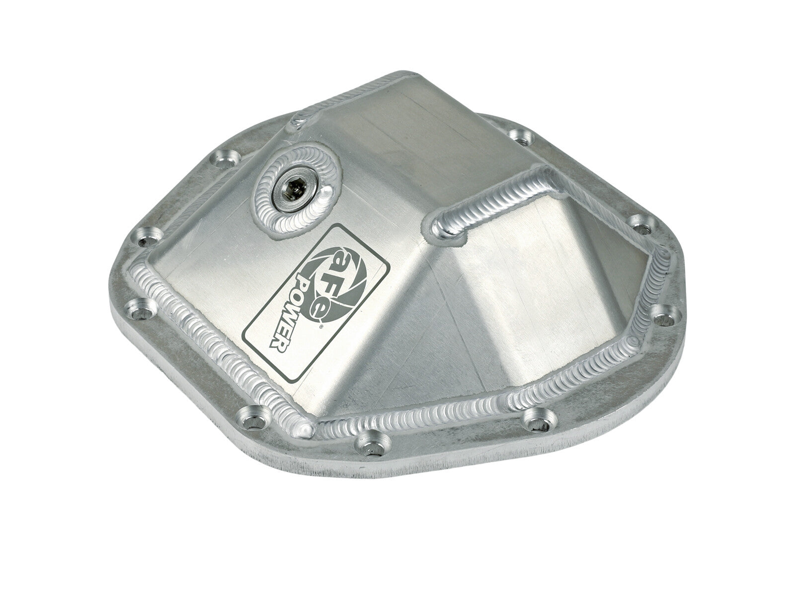 Street Series Fabricated Aluminum Dana 44 Differential Cover Jeep Wrangler (TJ/JK) 97-18 aFe Power