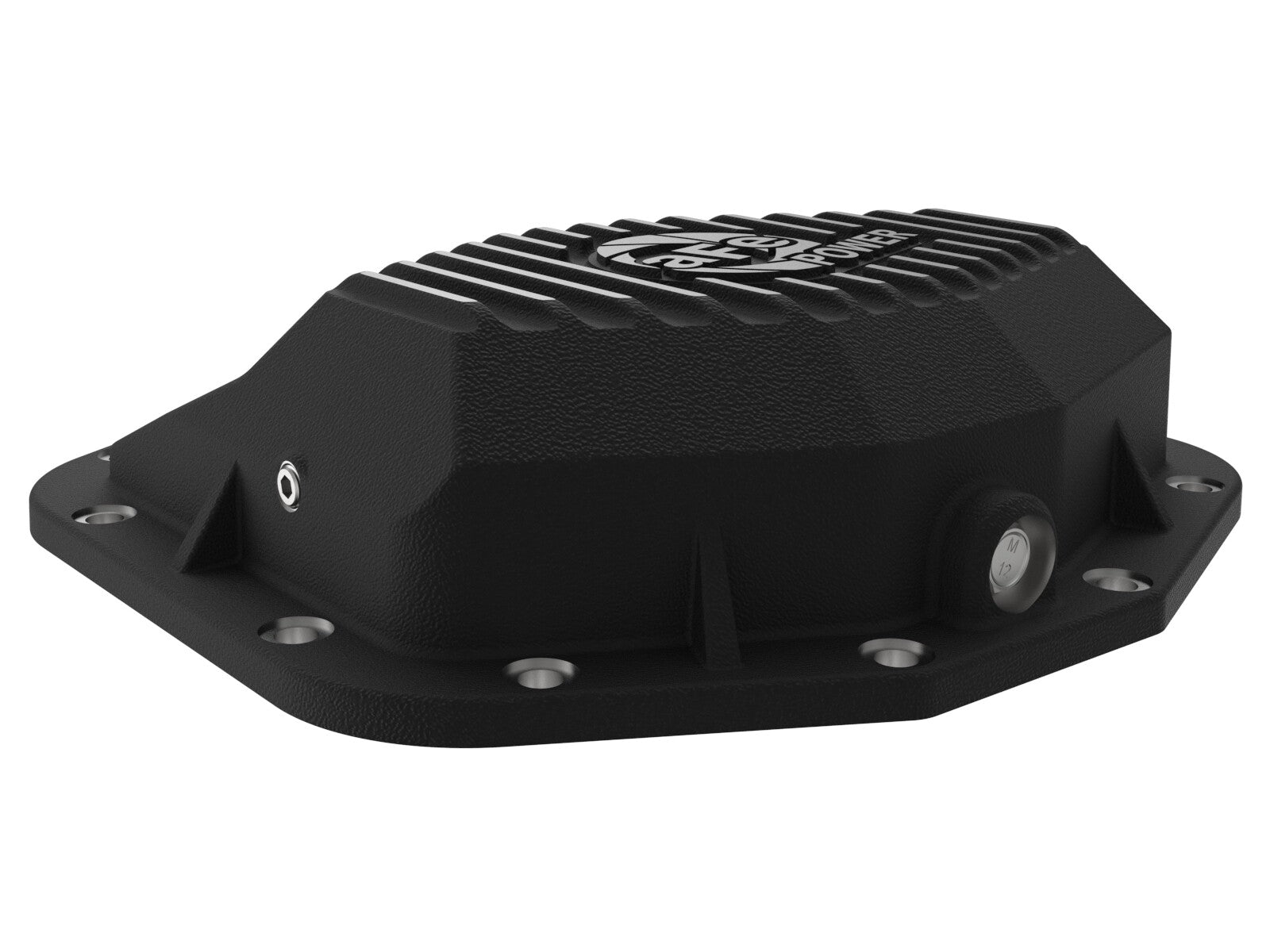 Pro Series Rear Differential Cover Black w/ Machined Fins Ram 1500 Trx 21-24/1500 Rho 25-26 aFe Power