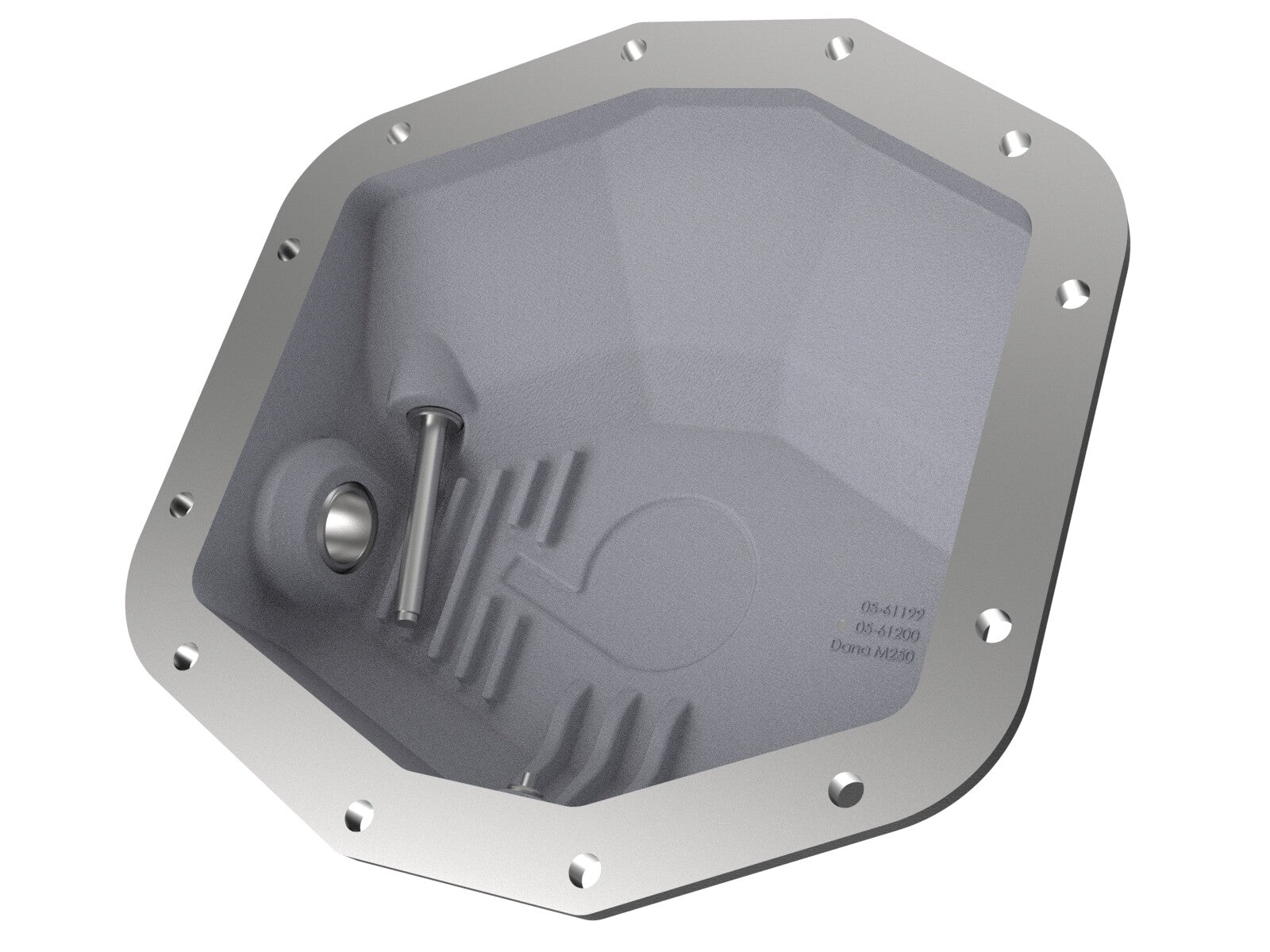 Pro Series Rear Differential Cover Black w/ Machined Fins Ram 1500 Trx 21-24/1500 Rho 25-26 aFe Power
