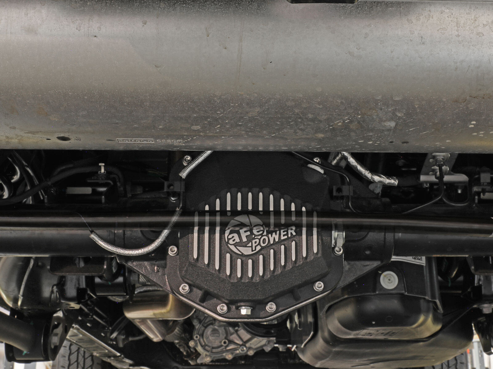 Pro Series Rear Differential Cover Black w/ Machined Fins Ford Bronco 21-23 L4-2.3L (t)/V6-2.7L (t) (Dana M220) aFe Power
