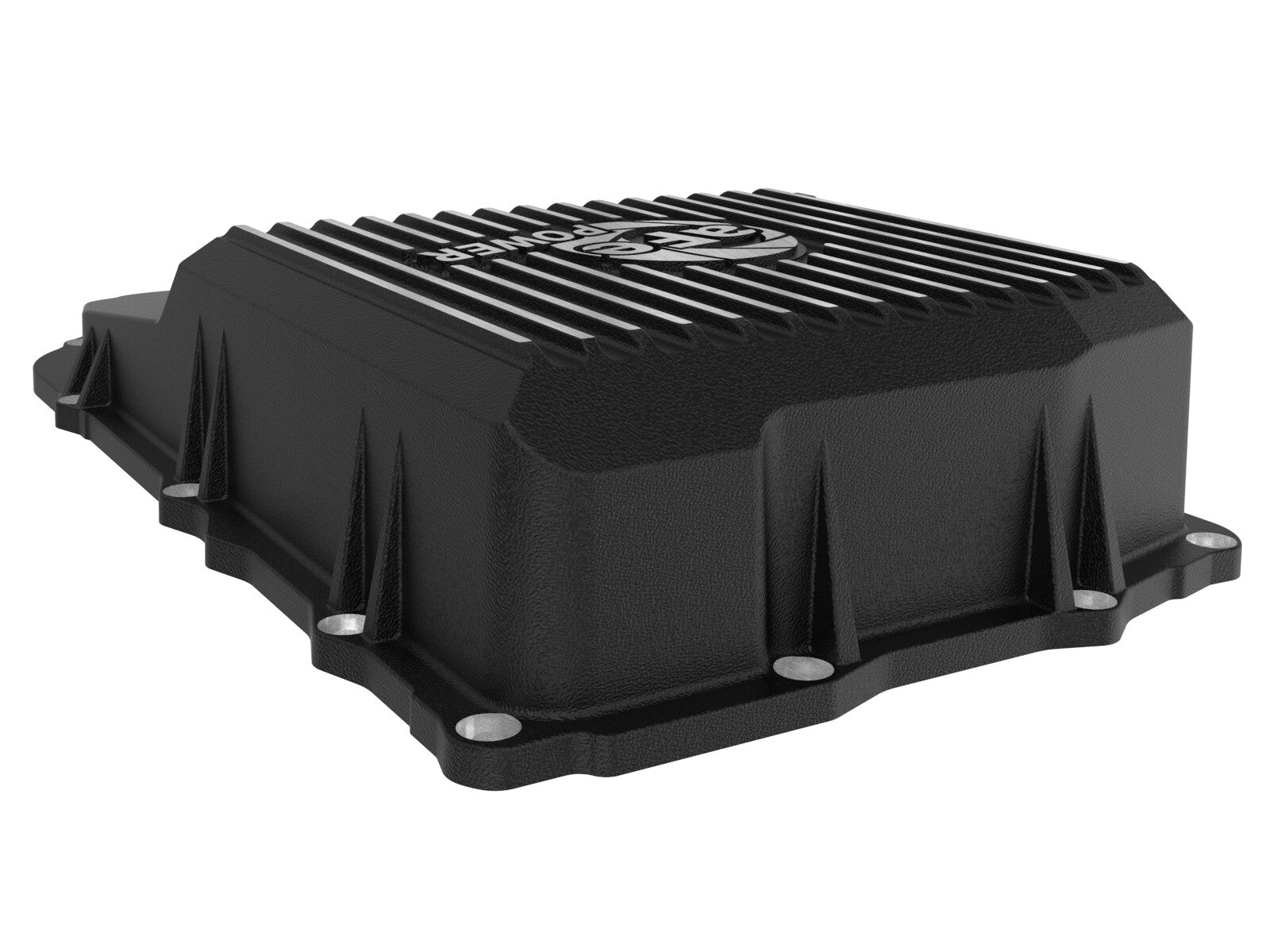 Pro Series Transmission Pan Black w/ Machined Fins Ram Trx 21-24 (8HP95 Transmission) aFe Power