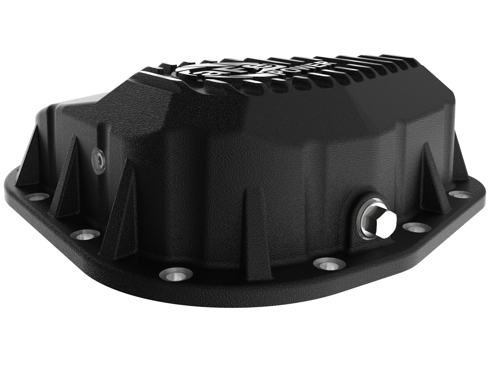 Pro Series 9.75 Rear Differential Cover Black w/ Machined Fins Ford F-150/Raptor 97-23 (9.75-12) aFe Power
