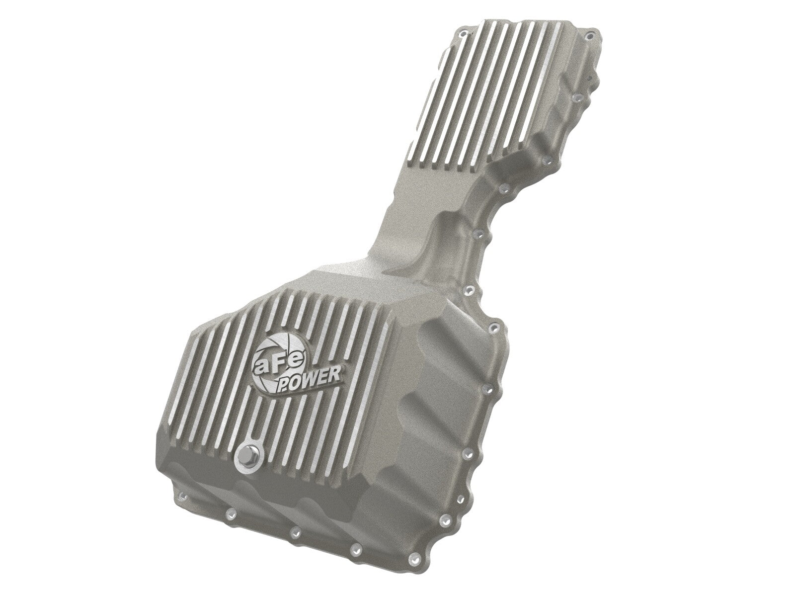 Street Series Engine Oil Pan Raw w/ Machined Fins GM Diesel Trucks 20-26 V8-6.6L (td) L5P aFe Power