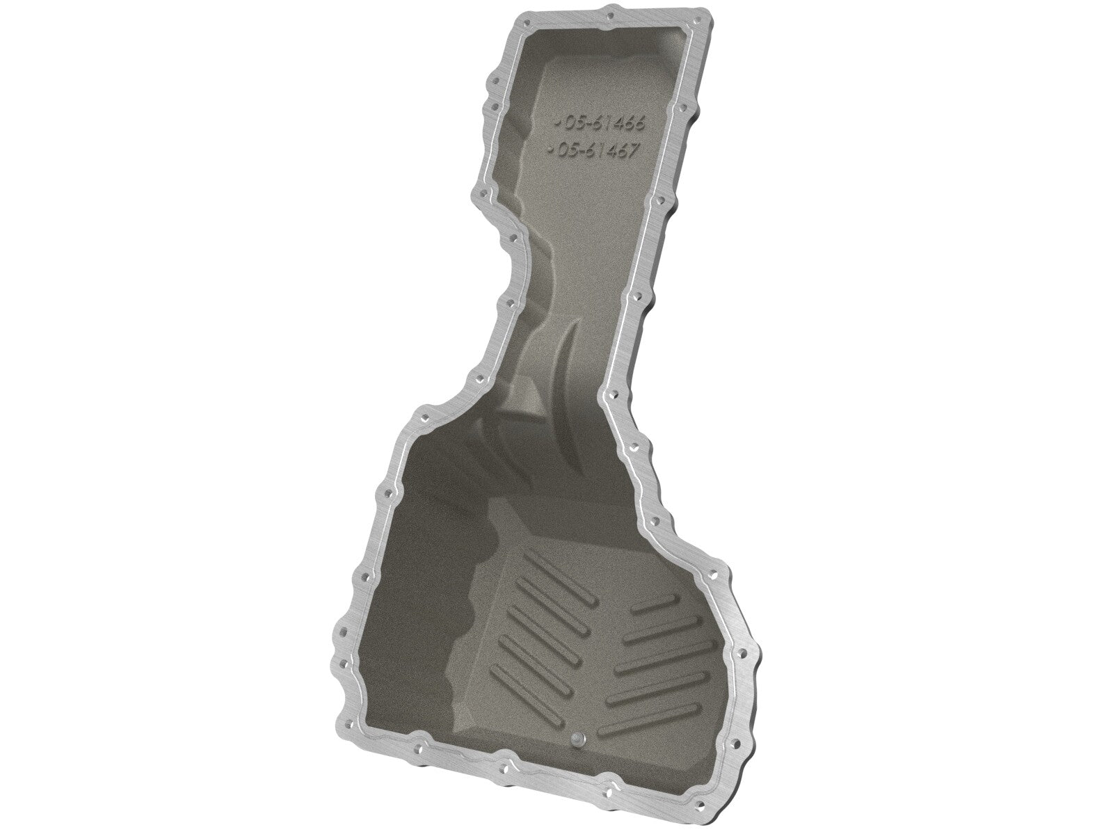 Pro Series Engine Oil Pan Black w/ Machined Fins GM Diesel Trucks 20-26 V8-6.6L (td) L5P aFe Power