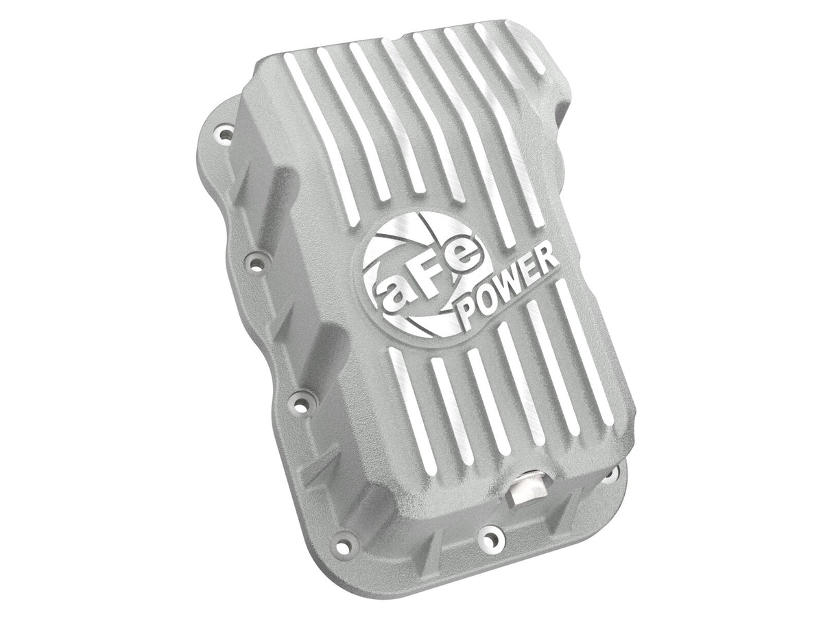 Street Series Engine Oil Pan Raw w/ Machined Fins Jeep Wrangler (Jl) 18-26 L4-2.0L (t) aFe Power