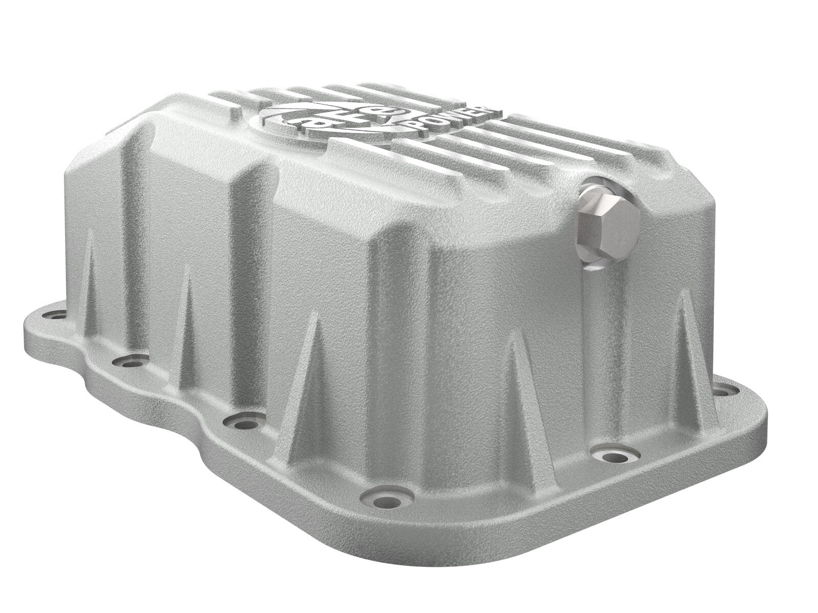 Street Series Engine Oil Pan Raw w/ Machined Fins Jeep Wrangler (Jl) 18-26 L4-2.0L (t) aFe Power