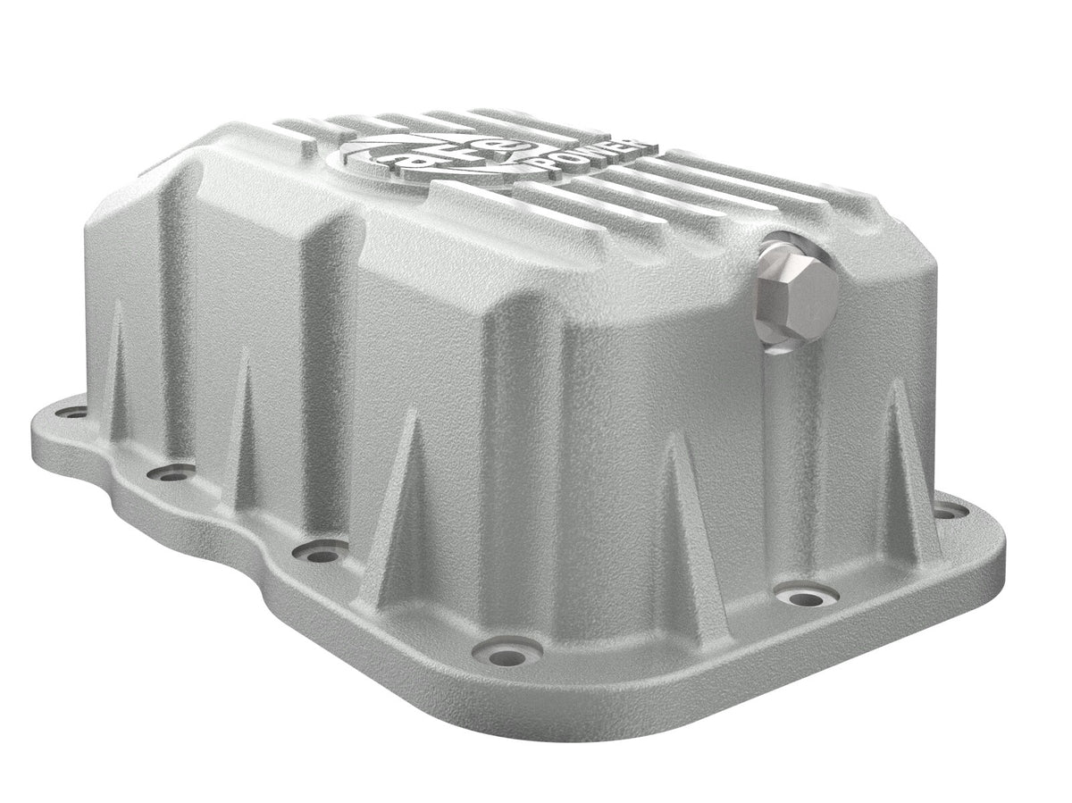 Street Series Engine Oil Pan Raw w/ Machined Fins Jeep Wrangler (Jl) 18-26 L4-2.0L (t) aFe Power
