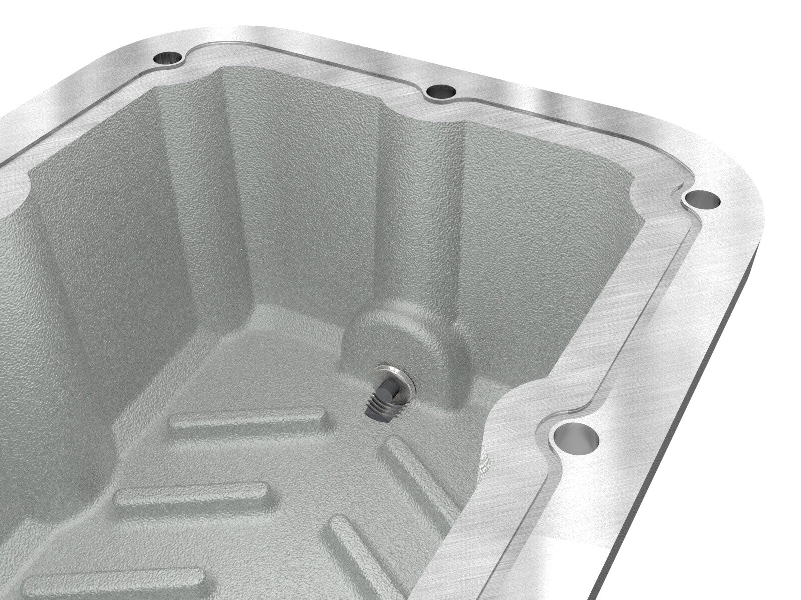 Pro Series Engine Oil Pan Black w/ Machined Fins Jeep Wrangler (Jl) 18-26 L4-2.0L (t) aFe Power