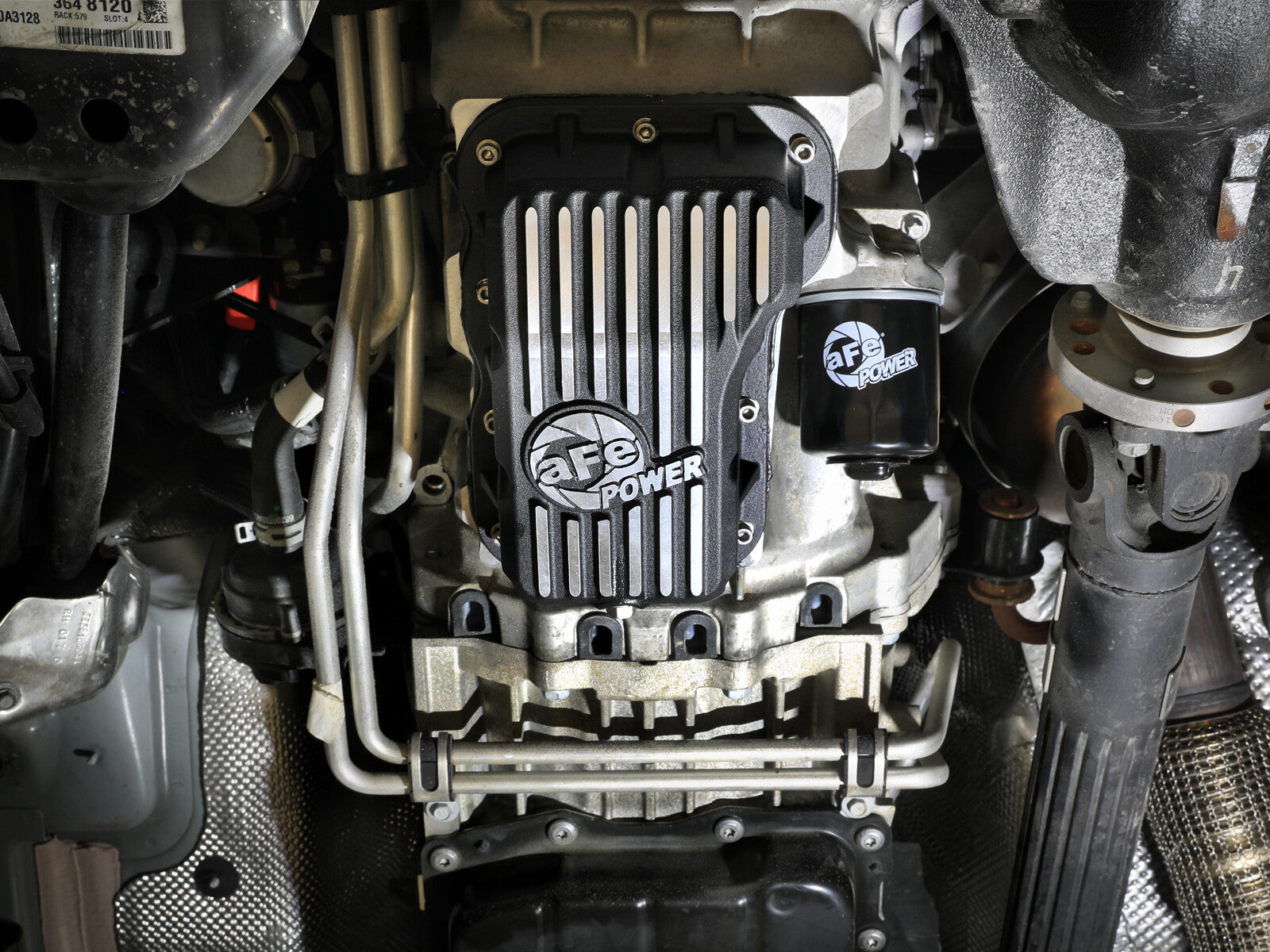 Pro Series Engine Oil Pan Black w/ Machined Fins Jeep Wrangler (Jl) 18-26 L4-2.0L (t) aFe Power