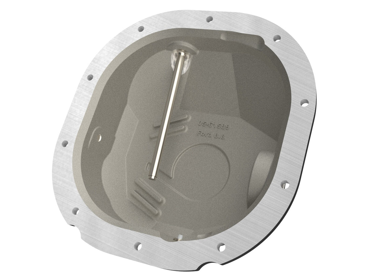 Pro Series Rear Differential Cover Black w/ Machined Fins Ford F-150 90-14 (Ford 8.8) aFe Power