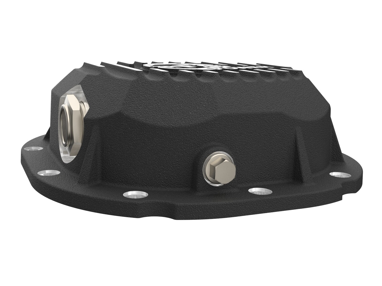 Pro Series Rear Differential Cover Black w/ Machined Fins Ford F-150 90-14 (Ford 8.8) aFe Power