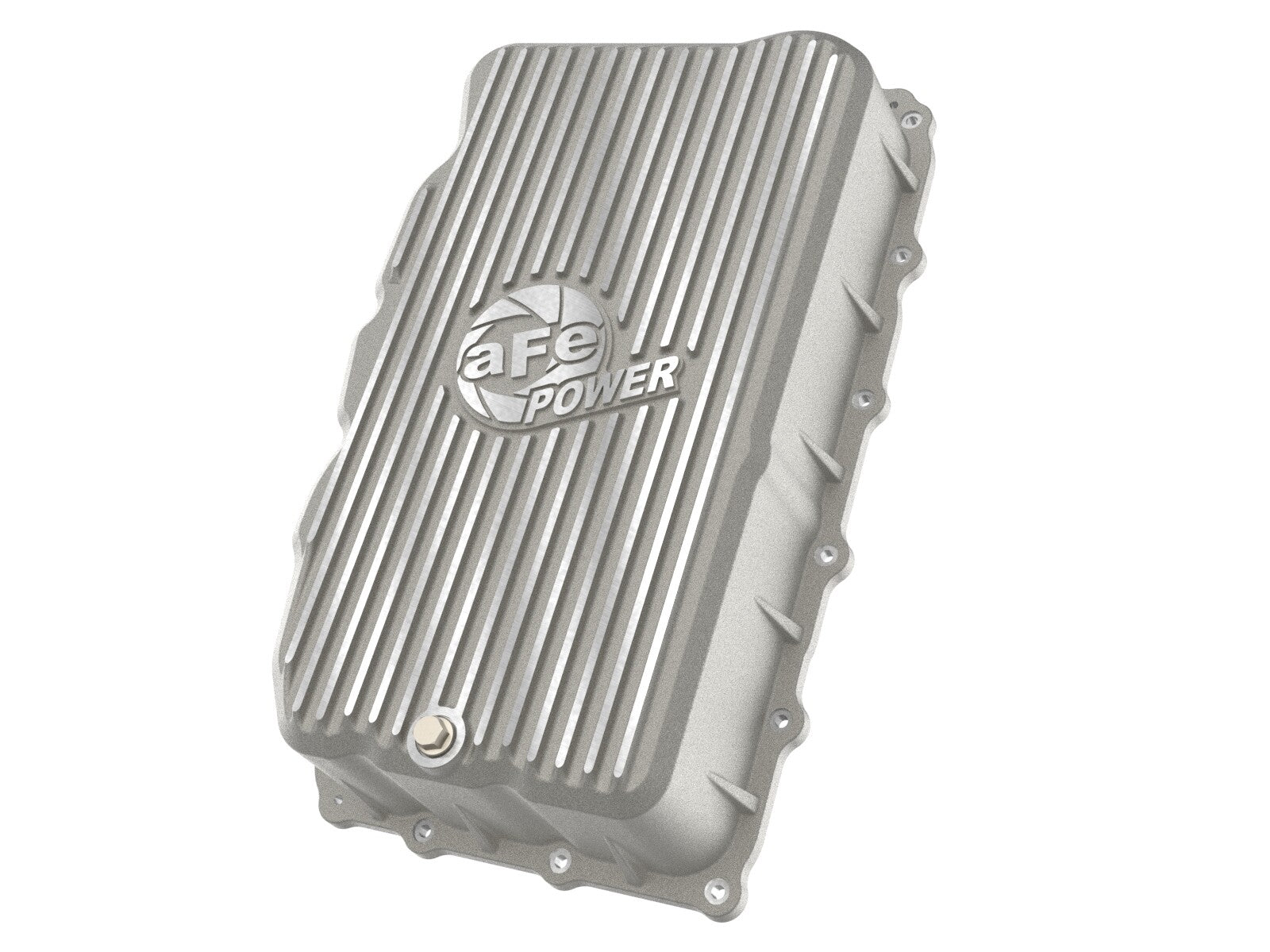Street Series Transmission Pan w/ Machined Fins GM Trucks/SUVs 20-26 L6-3.0L (td) LM2/LZ0 (10L80 Transmission) aFe Power