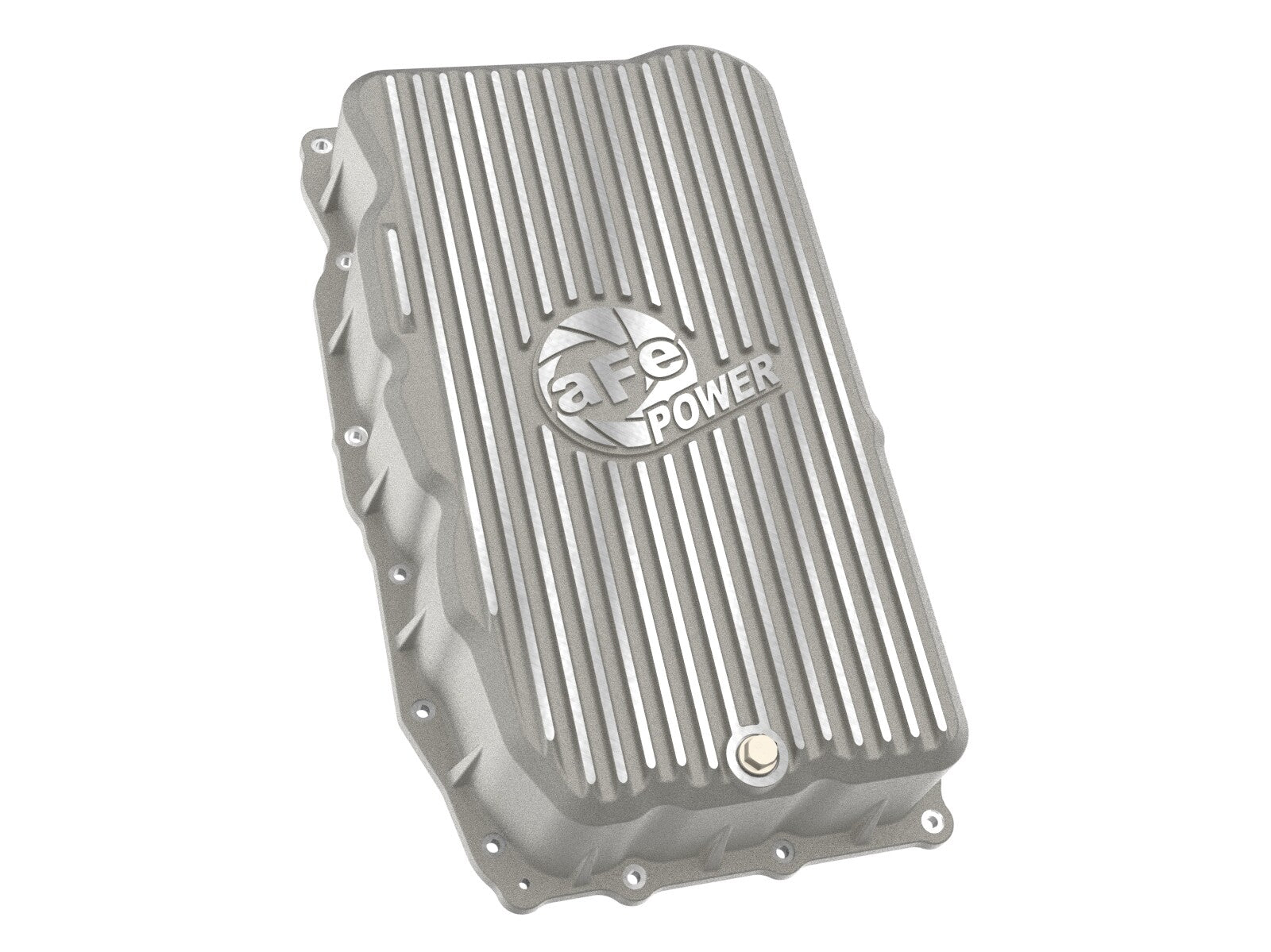 Street Series Transmission Pan w/ Machined Fins GM Trucks/SUVs 20-26 L6-3.0L (td) LM2/LZ0 (10L80 Transmission) aFe Power