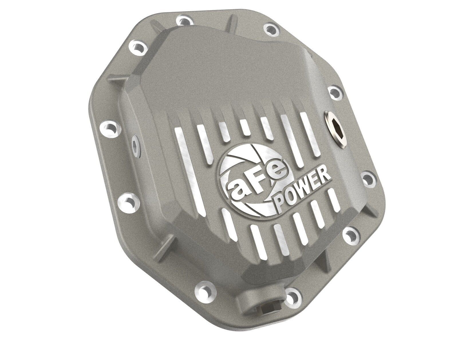Street Series Front Differential Cover w/ Machined Fins GM Trucks/SUVs 19-26 (Aam 8.0 Ifs) aFe Power