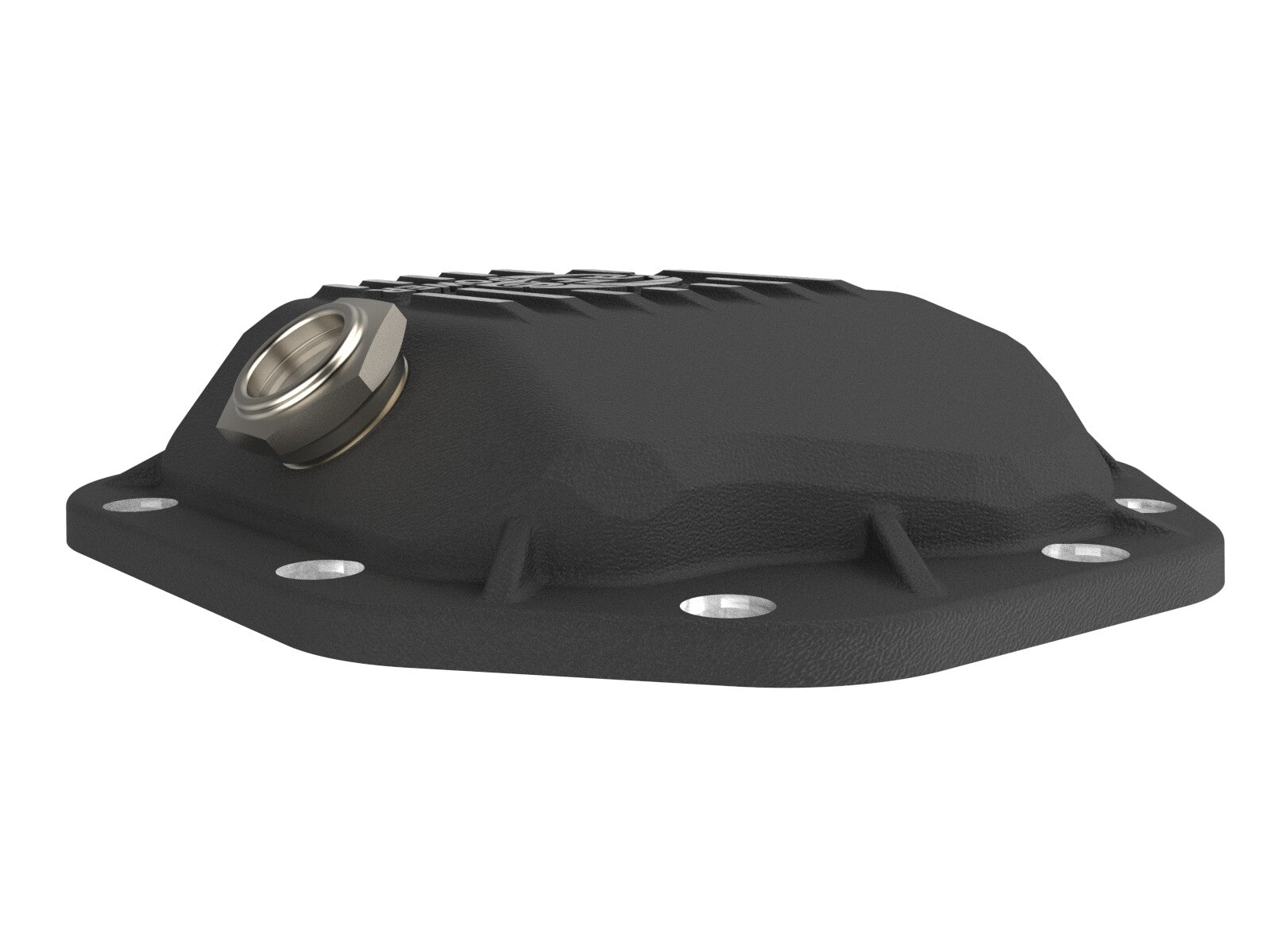 Street Series Front Differential Cover Black w/ Machined Fins GM Trucks/SUVs 19-26 (Aam 8.0 Ifs) aFe Power