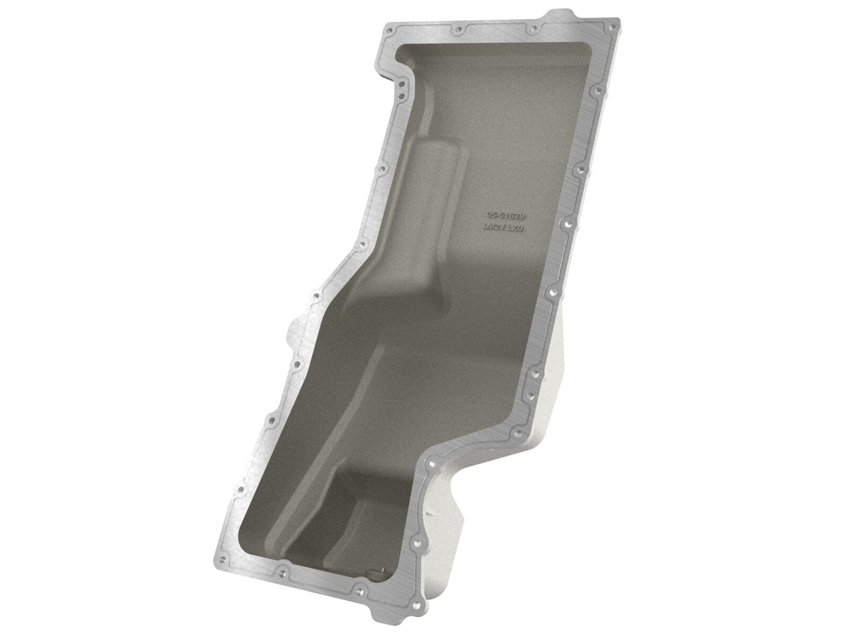 Street Series Engine Oil Pan Raw w/ Machined Fins GM Trucks/SUVs 20-26 L6-3.0L (td) LM2/LZ0 aFe Power