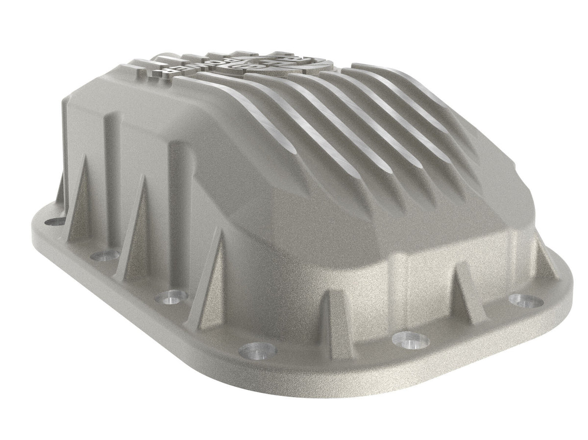 Street Series Engine Oil Pan Raw w/ Machined Fins Jeep Wrangler (Jl)/Gladiator (Jt) 18-26 V6-3.6L aFe Power