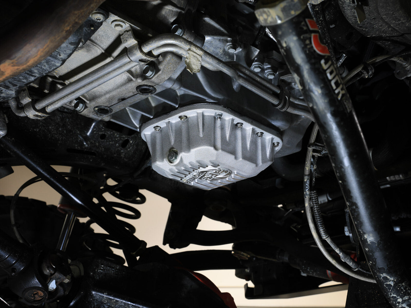 Street Series Engine Oil Pan Raw w/ Machined Fins Jeep Wrangler (Jl)/Gladiator (Jt) 18-26 V6-3.6L aFe Power