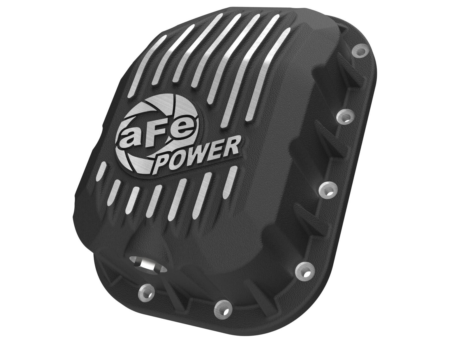 Pro Series Engine Oil Pan Black w/ Machined Fins Jeep Wrangler (Jl)/Gladiator (Jt) 18-26 V6-3.6L aFe Power