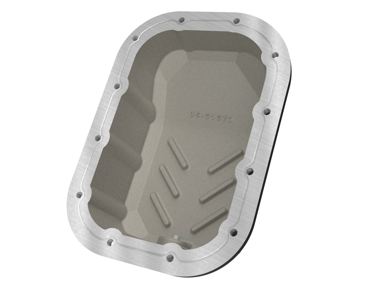 Pro Series Engine Oil Pan Black w/ Machined Fins Jeep Wrangler (Jl)/Gladiator (Jt) 18-26 V6-3.6L aFe Power