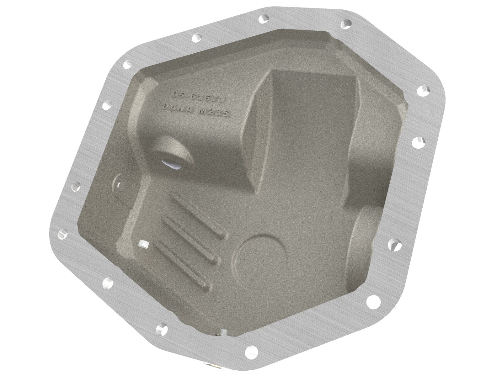 Street Series Rear Differential Cover Raw w/ Machined Fins Ford F-250/350 23-26 aFe Power