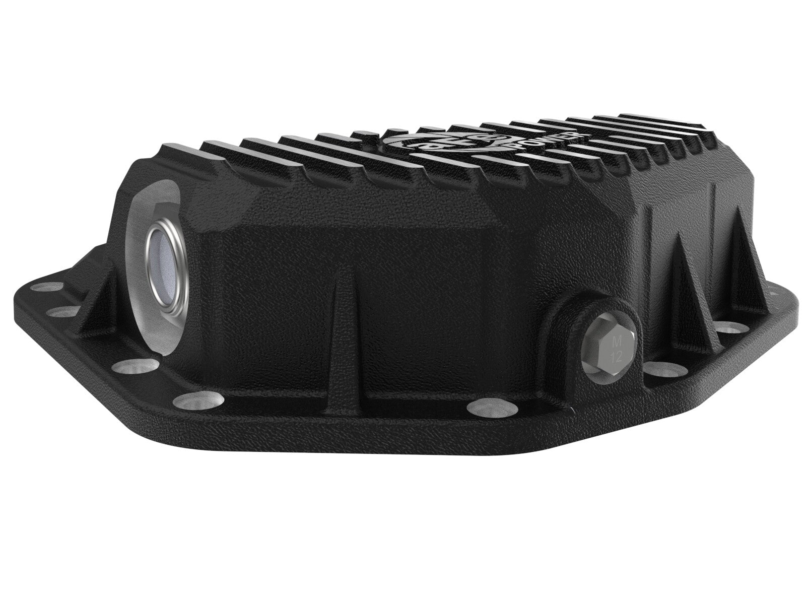 Pro Series Front Differential Cover Black w/ Machined Fins Ford F-250/350 23-26 aFe Power