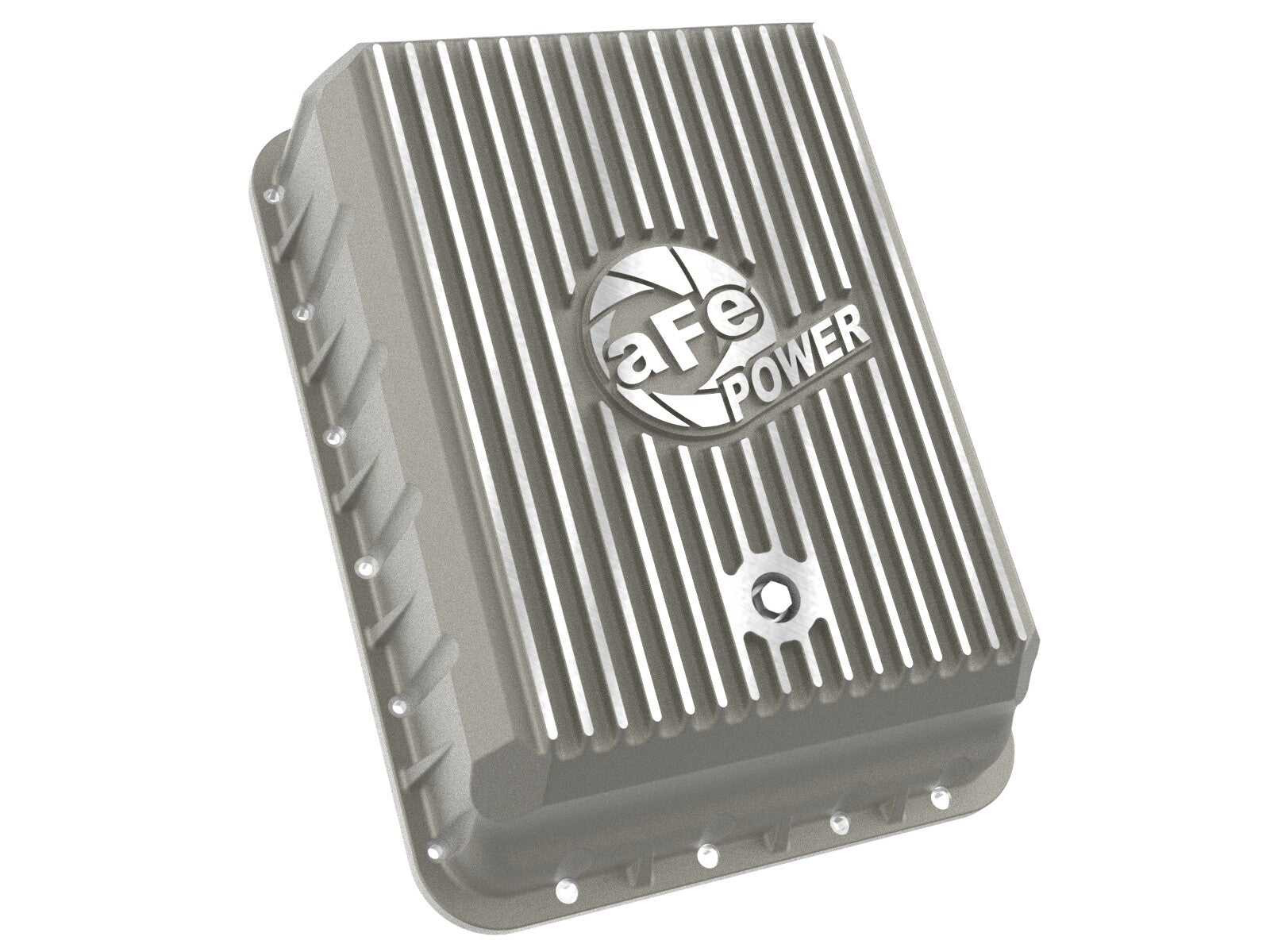 Street Series Transmission Pan Raw w/ Machined Fins Ram 3500 13-24 (AS69RC Aisin Transmission) aFe Power