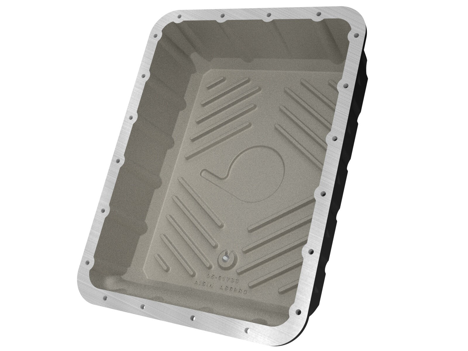 Pro Series Transmission Pan Black w/ Machined Fins Ram 3500 13-24 (AS69RC Aisin Transmission) aFe Power