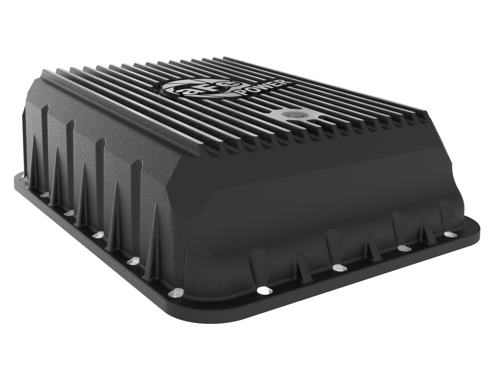 Pro Series Transmission Pan Black w/ Machined Fins Ram 3500 13-24 (AS69RC Aisin Transmission) aFe Power
