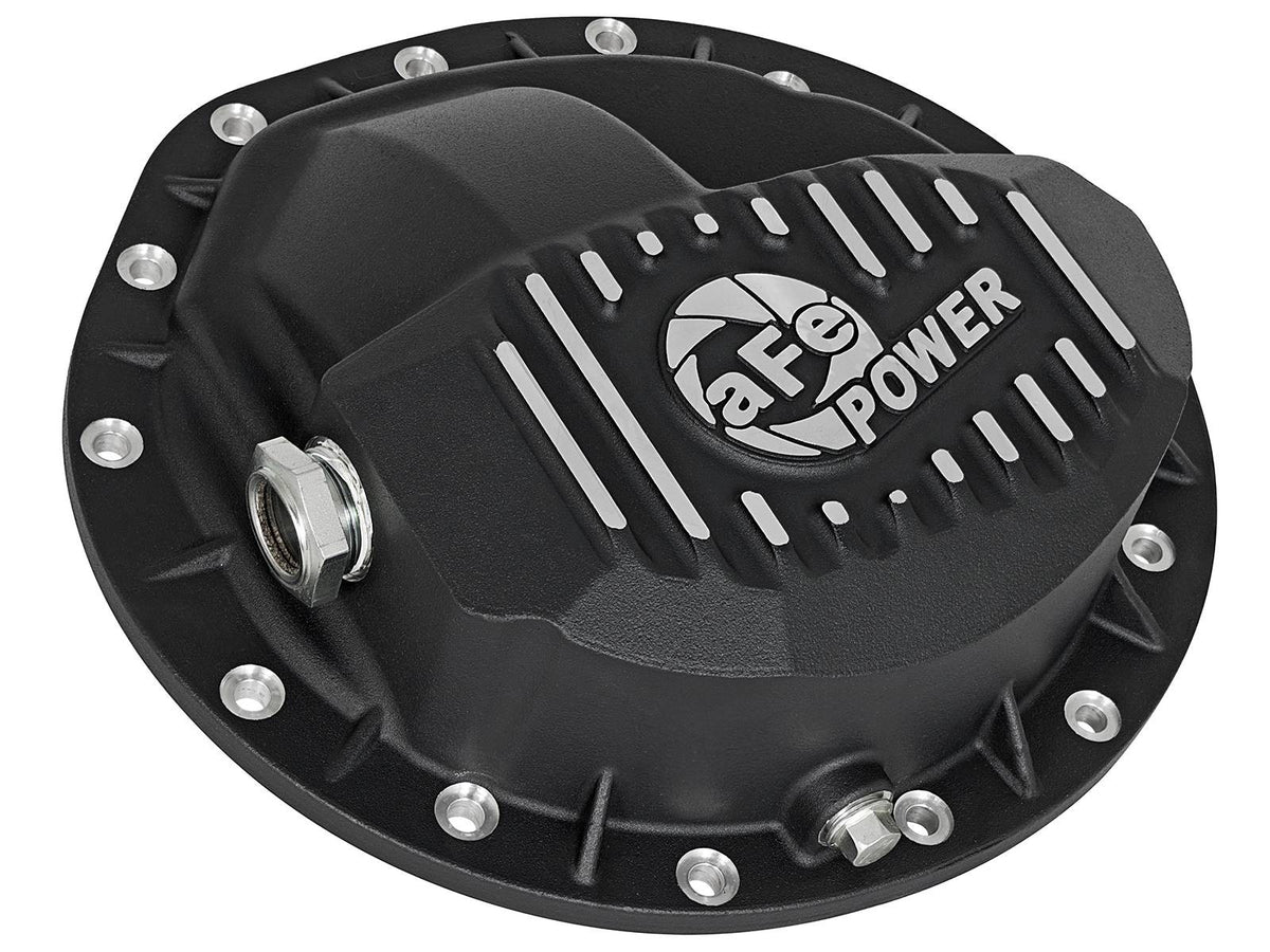 Front & Rear Diff Guard Package w/ Oil Dodge Diesel Trucks 03-13 L6 (Aam 9.25-14 & Aam 11.5-14) aFe Power