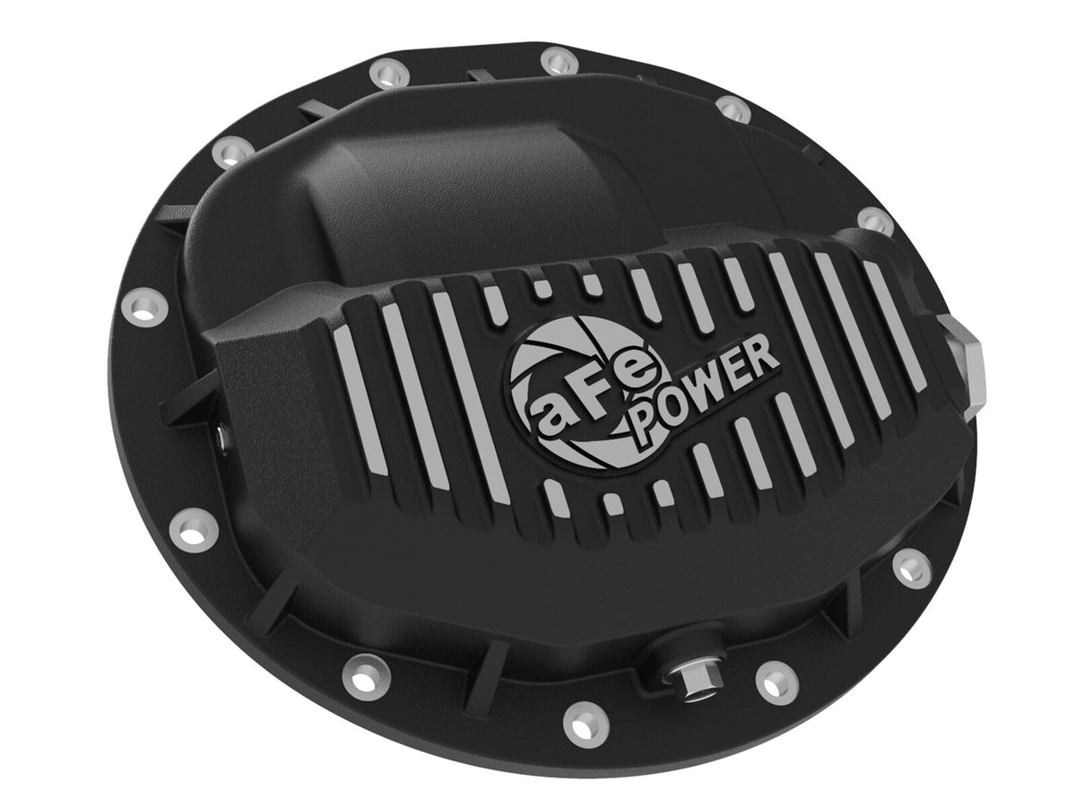 Front & Rear Diff Guard Package w/ Oil Ram Diesel Trucks 19-26 L6-6.7L (td) aFe Power