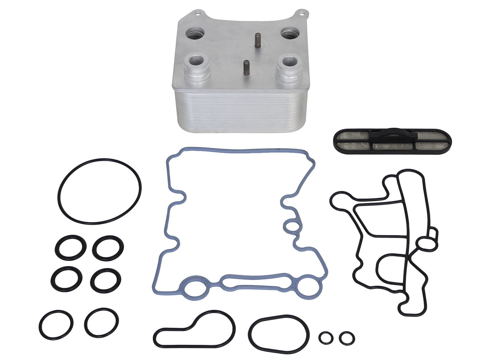 BladeRunner Oil Cooler Kit Ford Diesel Trucks 03-07 V8-6.0L (td) aFe Power
